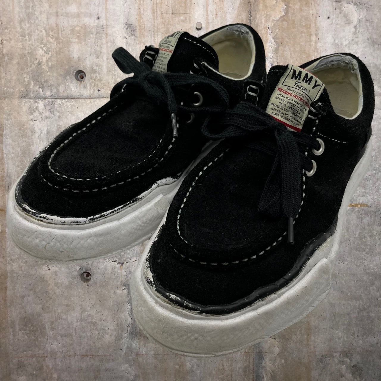 Maison MIHARA YASUHIRO(メゾンミハラヤスヒロ) OG SOLE MOCCASIN A06FW713 40 ブラック