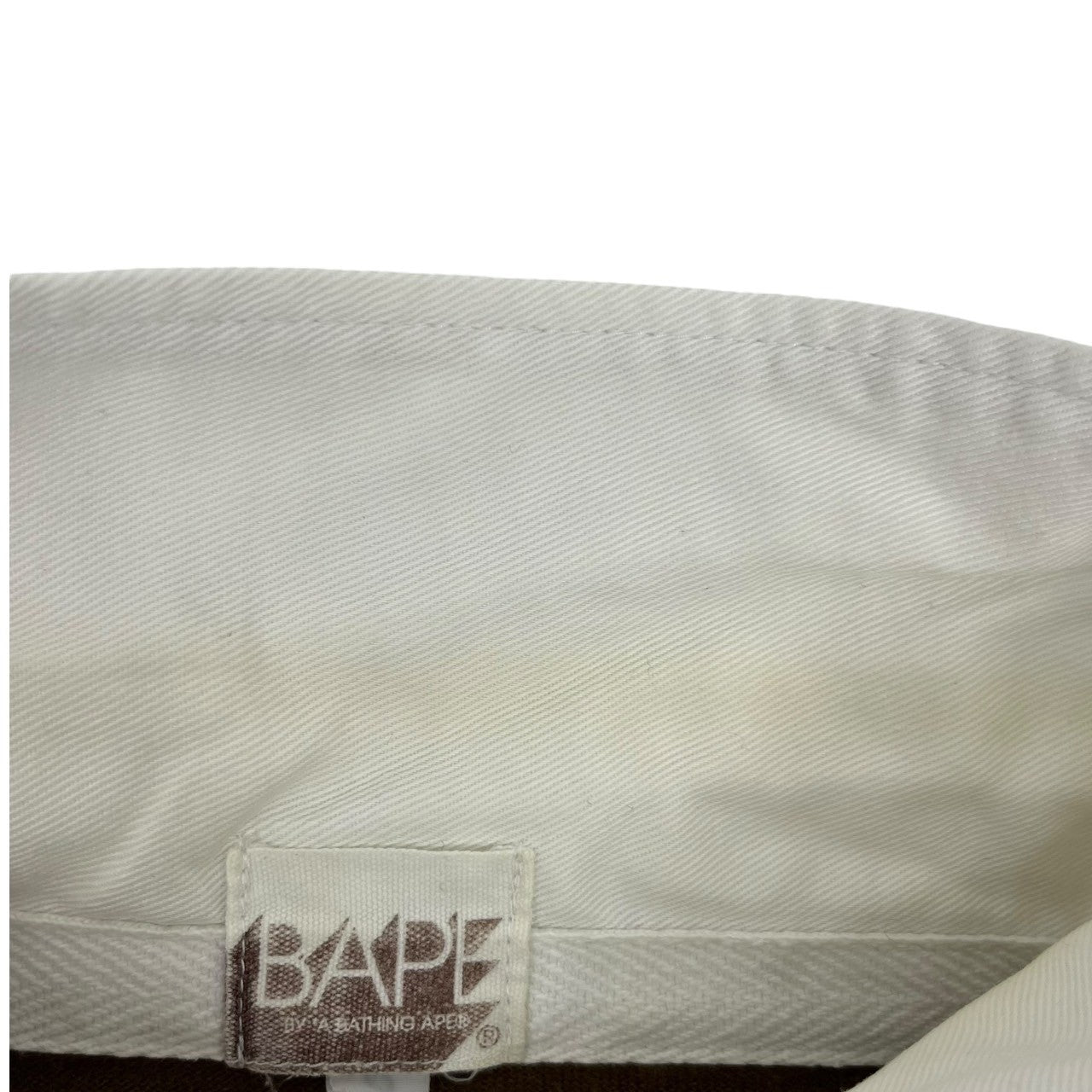 BAPE BY A BATHING APE(ベイプ バイ ア ベイシングエイプ) 00's One point logo switching long sleeve rugby shirt ワンポイント ロゴ 切替 長袖 ラグビーシャツ ラガーシャツ 猿 L パープル×グレー×ブラック