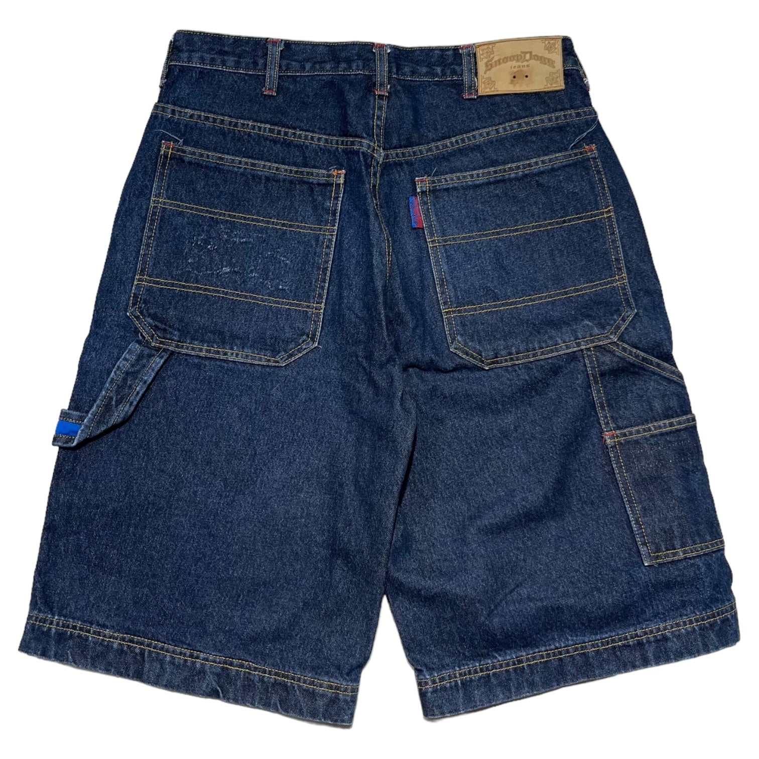 SNOOP DOGG(スヌープドッグ) denim shorts デニム ハーフパンツ ショーツ 34 インディゴ