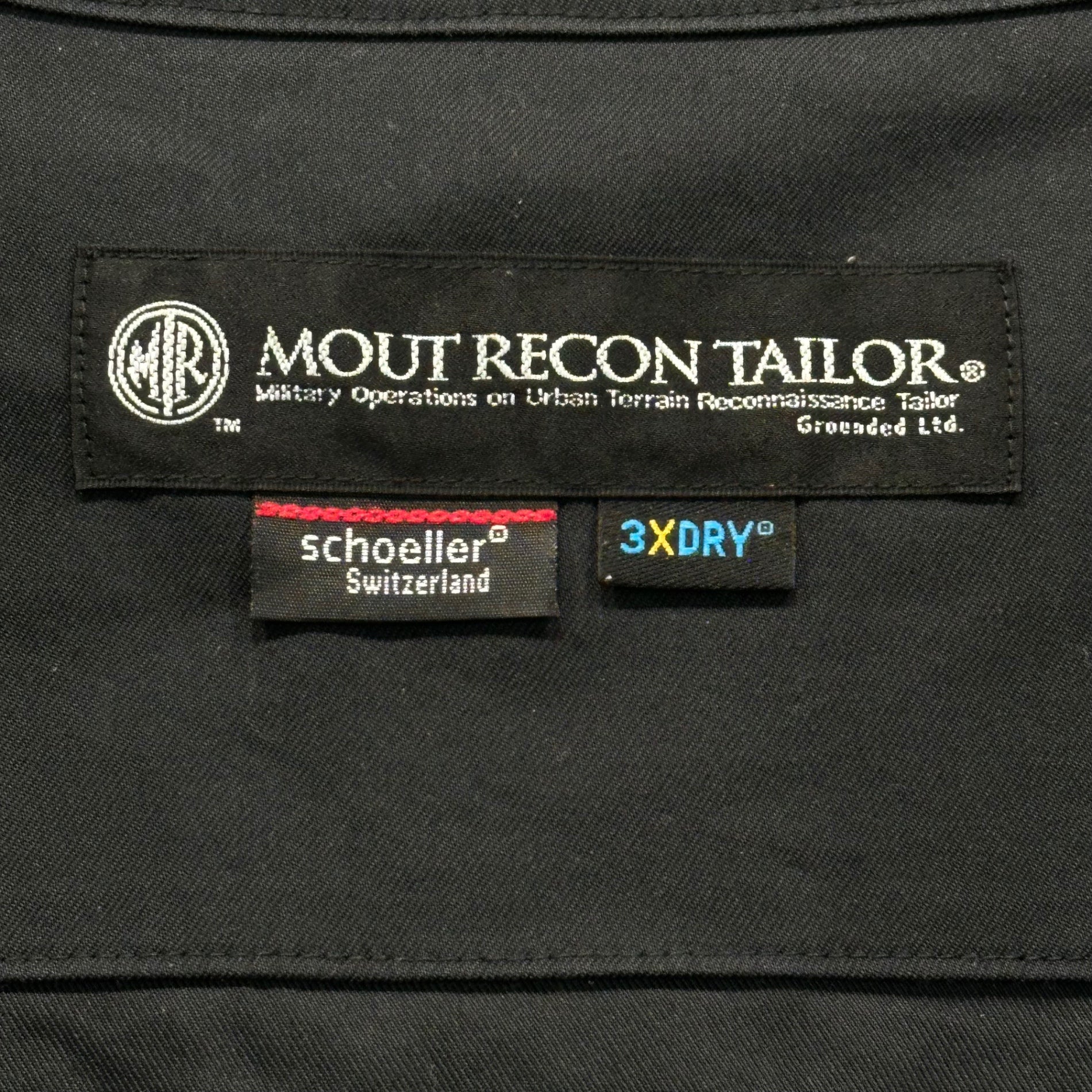 MOUT RECON TAILOR(マウトリーコンテーラー) 3xdry field shirts スリーエックスドライ フィールド シャツ 44 ブラック
