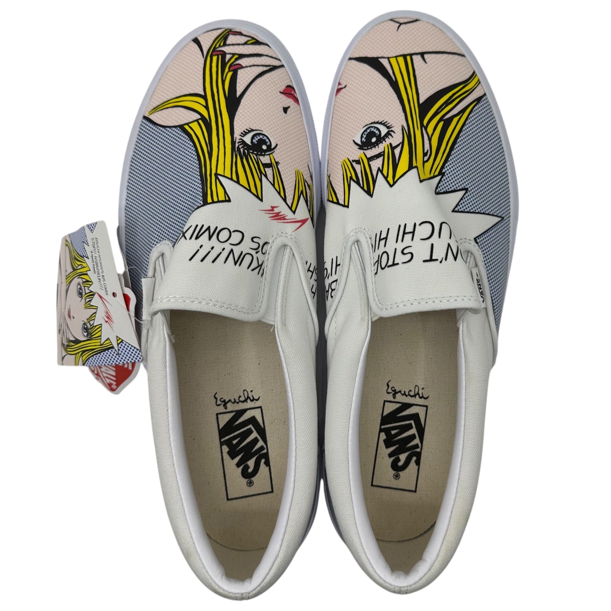 VANS(バンズ) V98R HIBARIKUN SLIP ON ストップひばり君 スリッポン スニーカー 616144-0001 29cm ホワイト 箱付