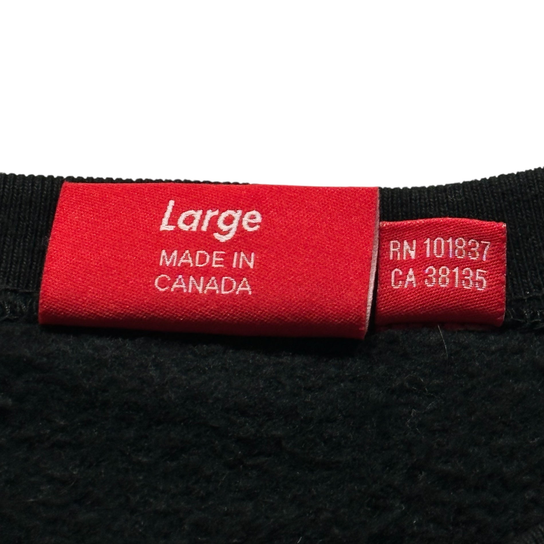 SUPREME(シュプリーム) 22AW Box Logo Crewneck Sweatshirt ボックスロゴ クルーネック スウェット L ブラック×レッド 22FW