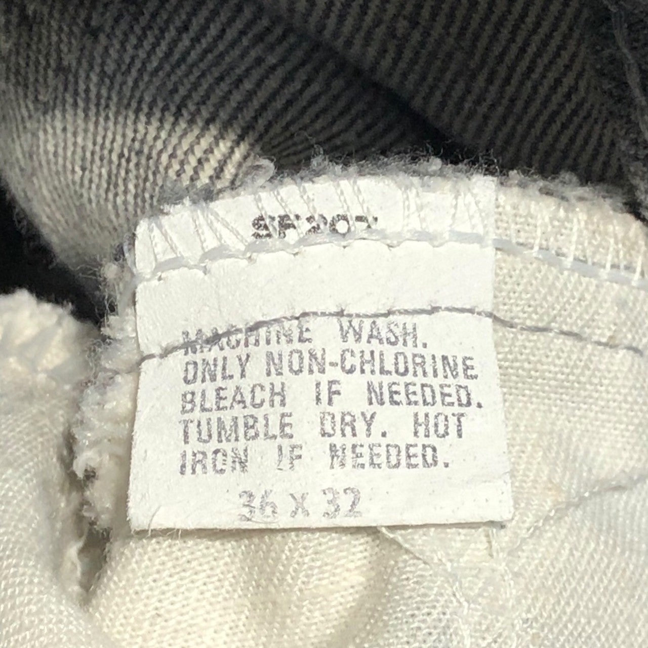 Levi's(リーバイス) 80’s straight denim pants ストレート デニム パンツ 40509-2767 W36 L32 グレー 先染め 80年代 1986年3月製造 513 USA製 ヴィンテージ