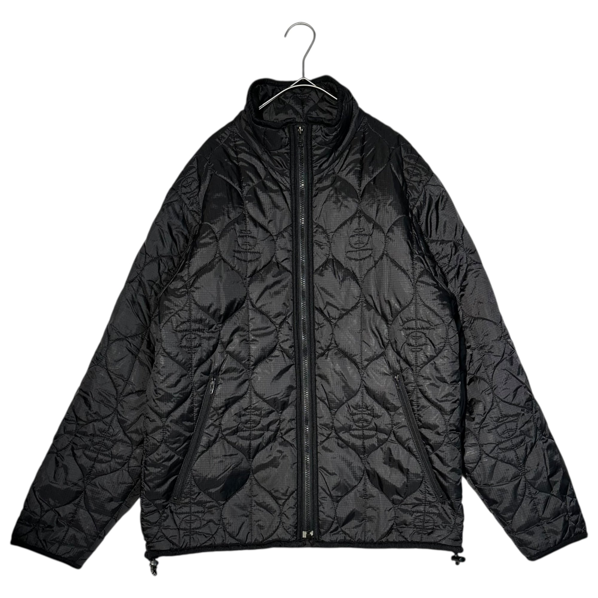 A BATHING APE(アベイシングエイプ) 00's Monkey Face Quilted Down Jacket モンキー フェイス キルティング ダウン ジャケット M ブラック