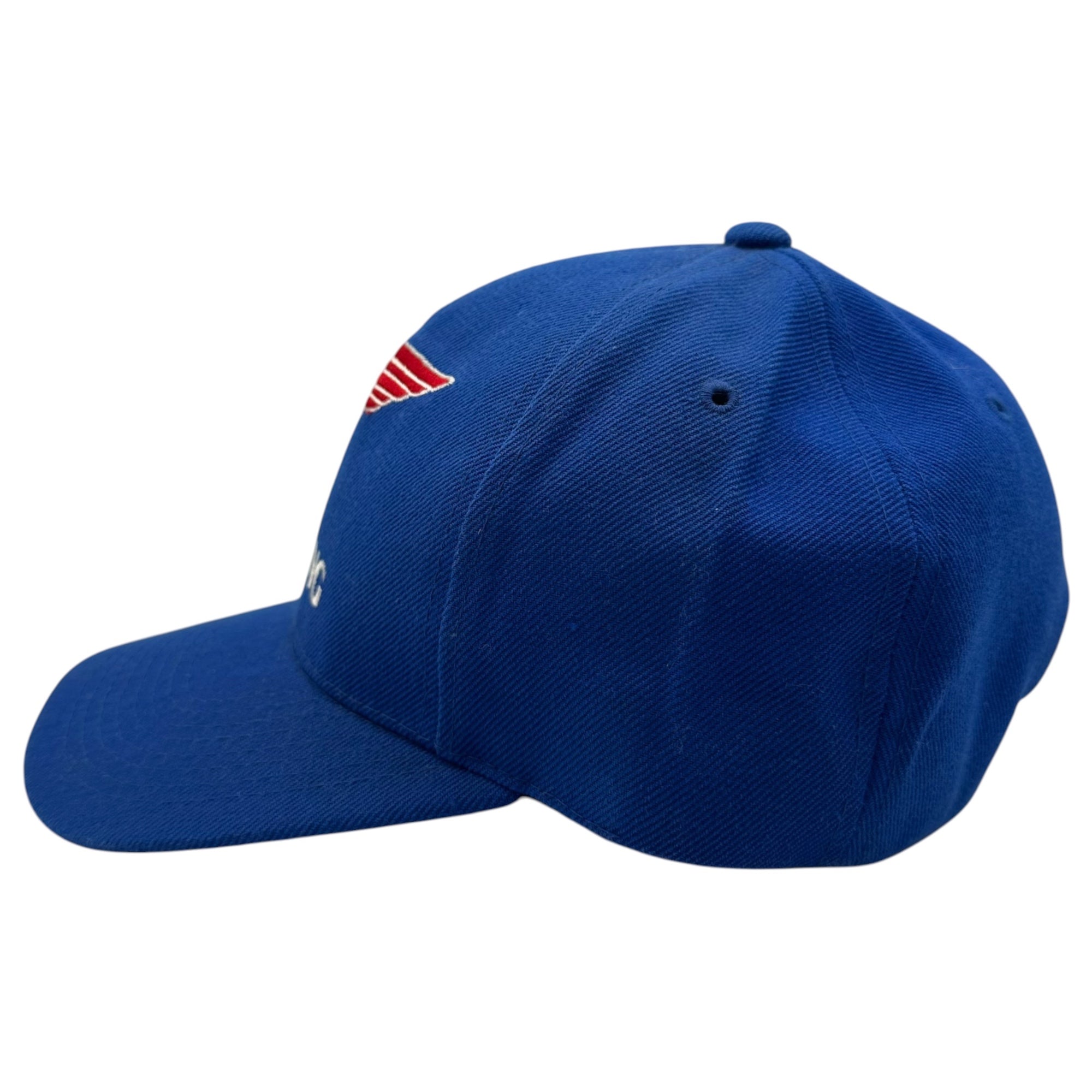 REDWING(レッドウィング) Feather tag embroidered 6-panel cap 羽タグ 刺繍 6パネル キャップ ブルー×レッド