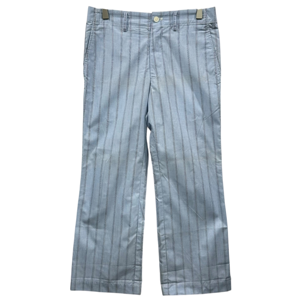 JUNYA WATANABE COMME des GARCONS(ジュンヤワタナベコムデギャルソン) 1999SS Straight Striped Pants ストレート ストライプ パンツ JP-10003S S ライトブルー AD1998 90s アーカイブ