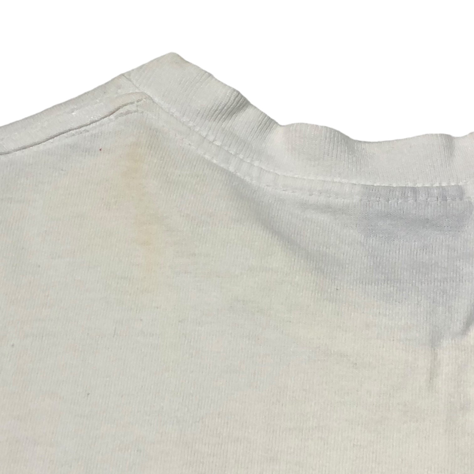 STUSSY(ステューシー) 90's~00's center logo ロゴ Tシャツ 紺タグ SIZE M ホワイト×ホワイト 90~00年代 OLD STUSSY