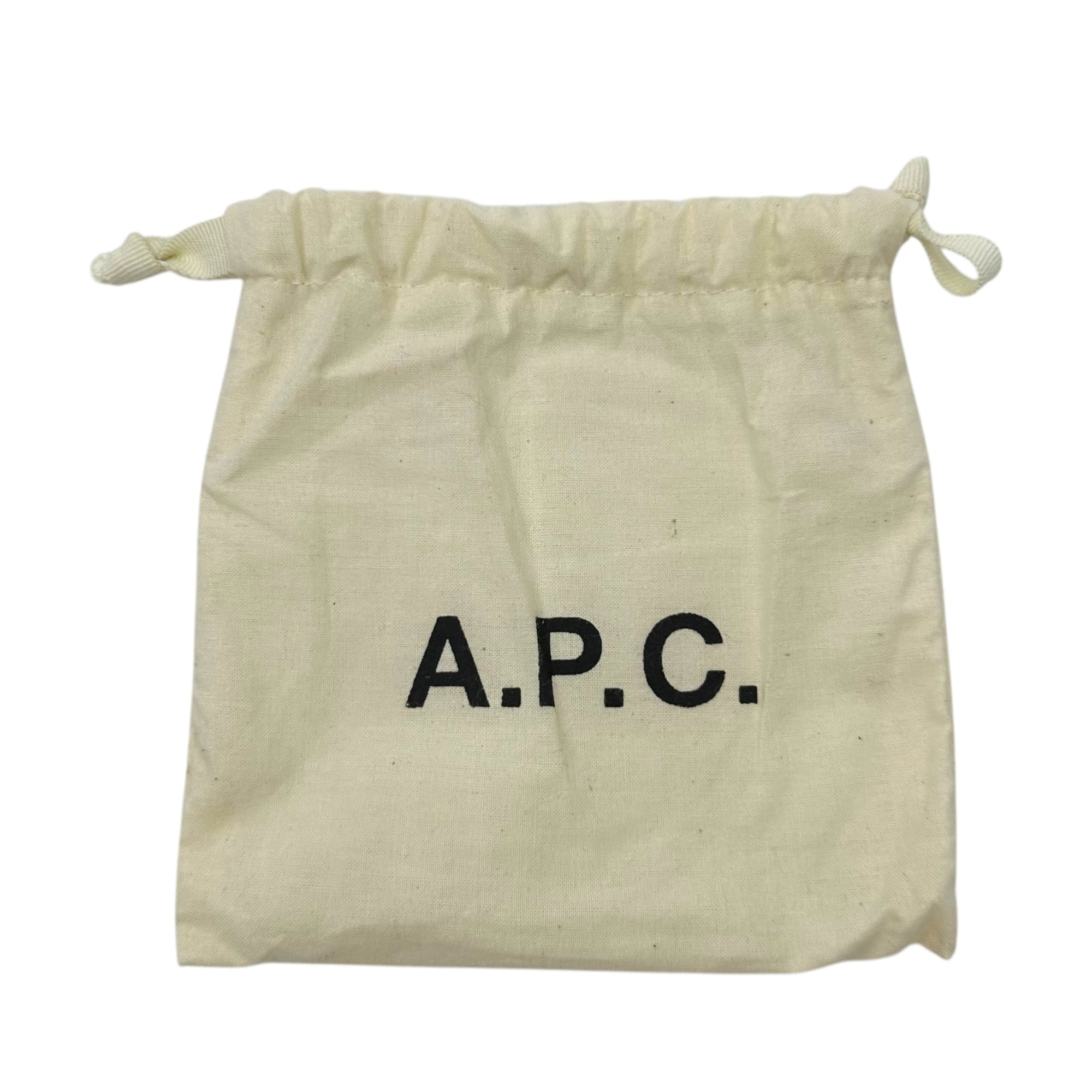 A.P.C.(アーペーセー) Cow Leather Bifold Wallet カウ レザー 二つ折り財布 ダークネイビー
