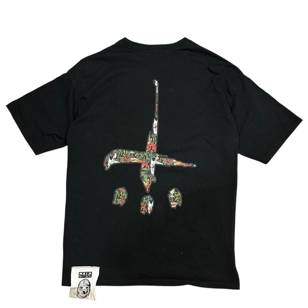 CVTVLIST(カタリスト) Logo Big Silhouette T-Shirt ロゴ ビッグシルエット Tシャツ 2201060305 2(M程度) ブラック