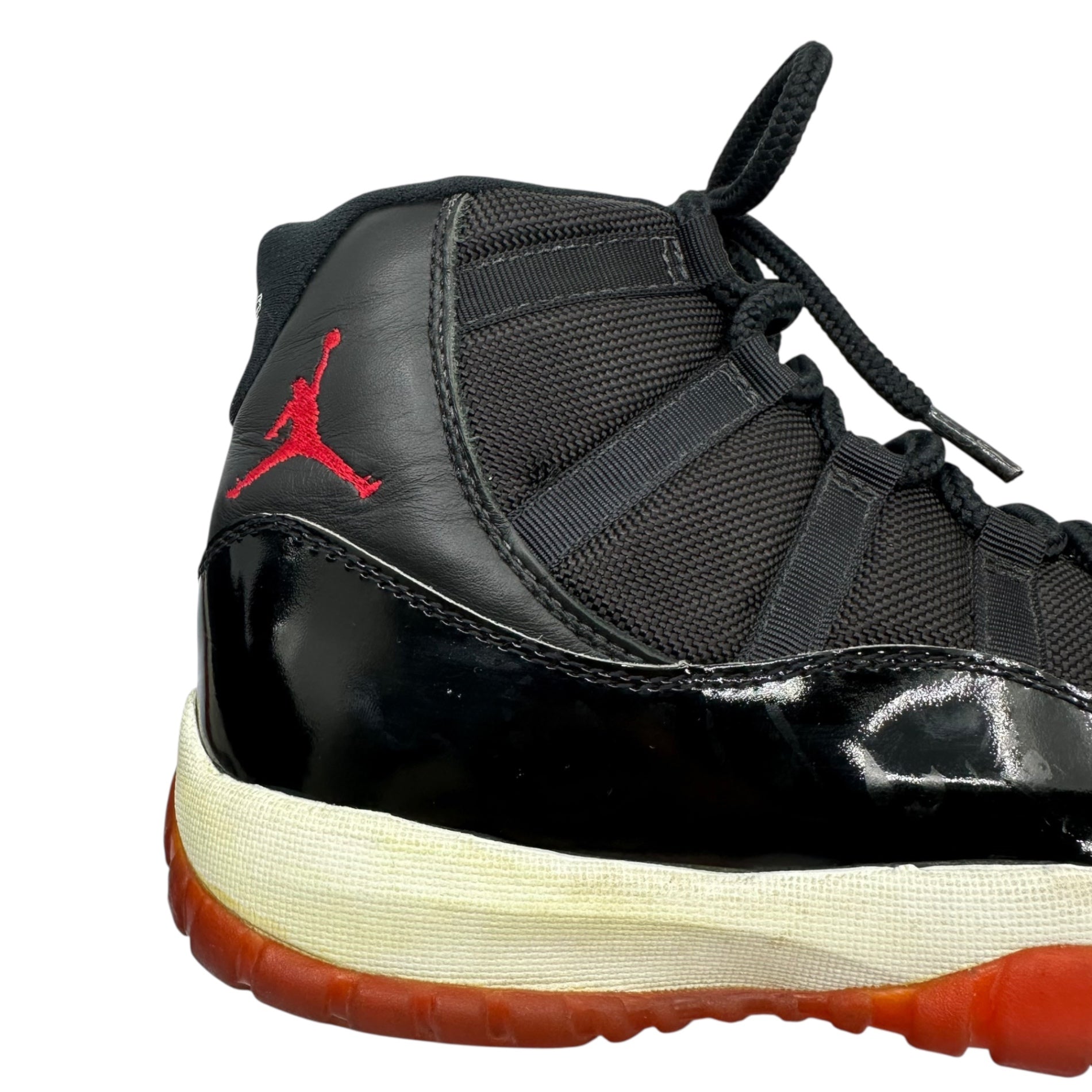 NIKE(ナイキ) 1995 AIR JORDAN 11 OG Playoffs エアジョーダン 11 オリジナル プレイオフ 130245-062 26.5cm ブラック×レッド 90's 90年代 ヴィンテージ 箱付 ハイカット スニーカー