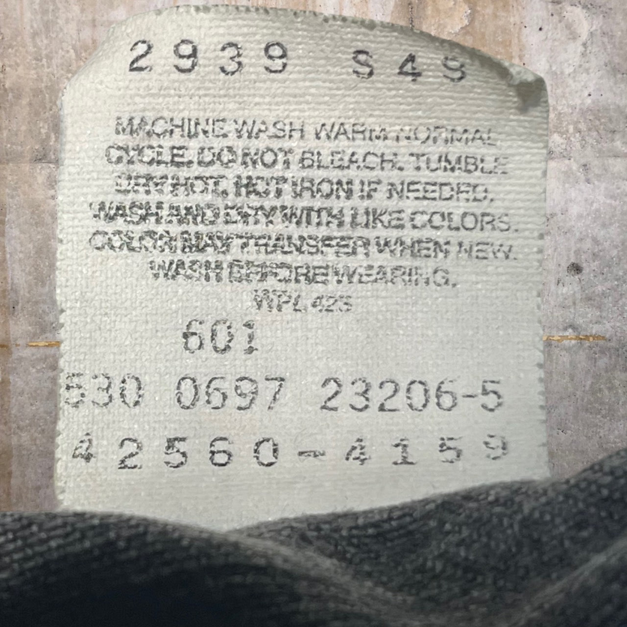 Levi's(リーバイス) 90's 560テーパードデニムパンツ/ブラックデニムパンツ 42560-4159 W34/L34 ブラック オレンジタブ USA製