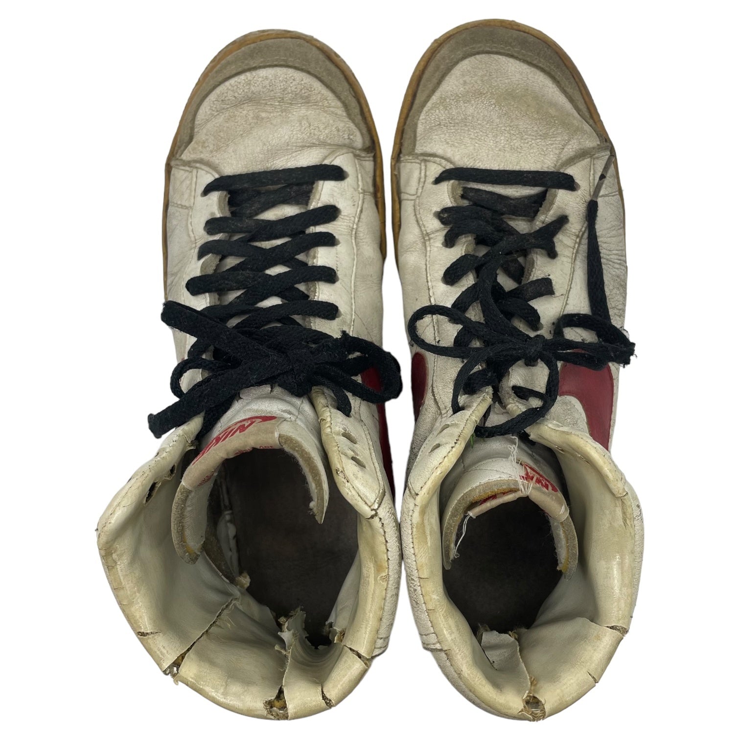 NIKE(ナイキ) 80's BLAZER HI ORIGINAL ブレザー ハイ オリジナル ヴィンテージ ハイカット スニーカー 800709ST SIZE 10 ホワイト×レッド