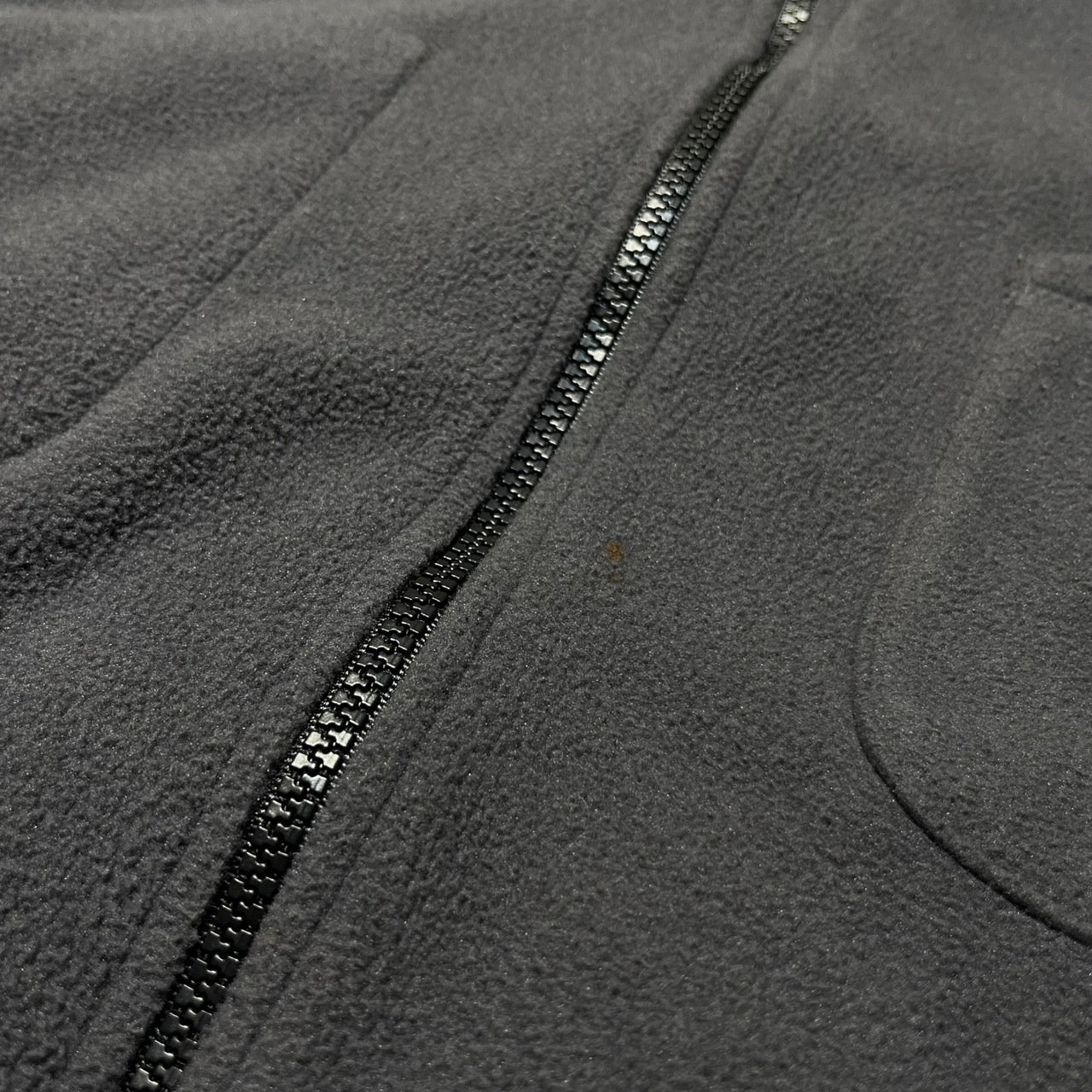 COMME des GARCONS HOMME PLUS(コムデギャルソンオムプリュス) 05SSバックロゴプリントフリースジャケット PO-T058 L グレー AD2004