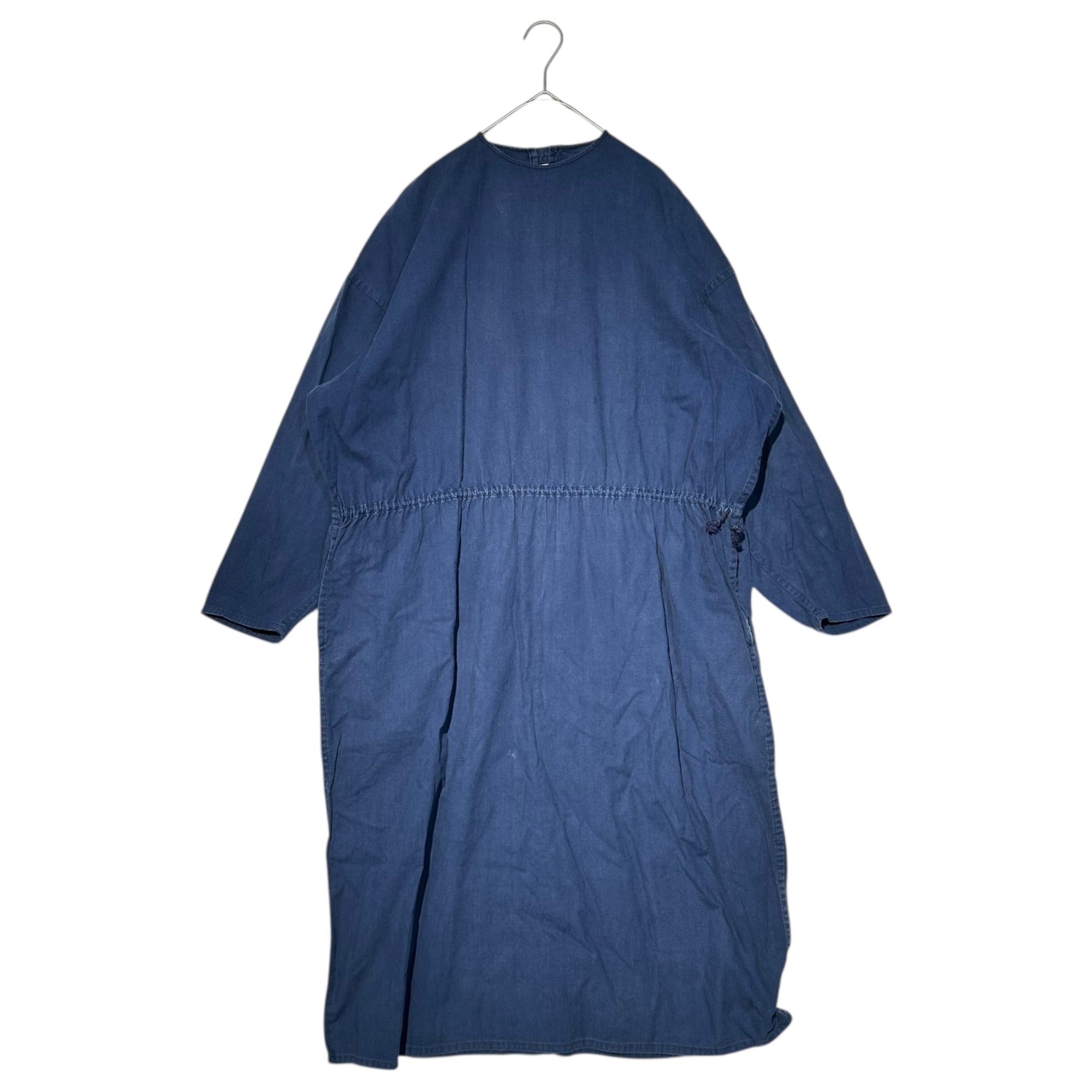 Y's(ワイズ) 80's L/S Cotton Hospital Dress 80年代 長袖 コットン ホスピタル ワンピース FREE ブルー