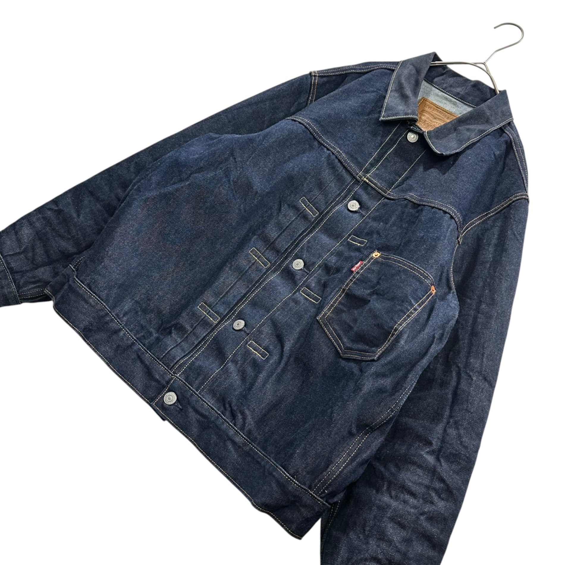 Levis PReMIUM × JOURNAL STANDARD(リーバイスプレミアム × ジャーナルスタンダード) TYPE1 TRUCKER DENIM JACKET タイプ1 トラッカー デニム ジャケット ファースト PC9-008C9-0000 L インディゴ