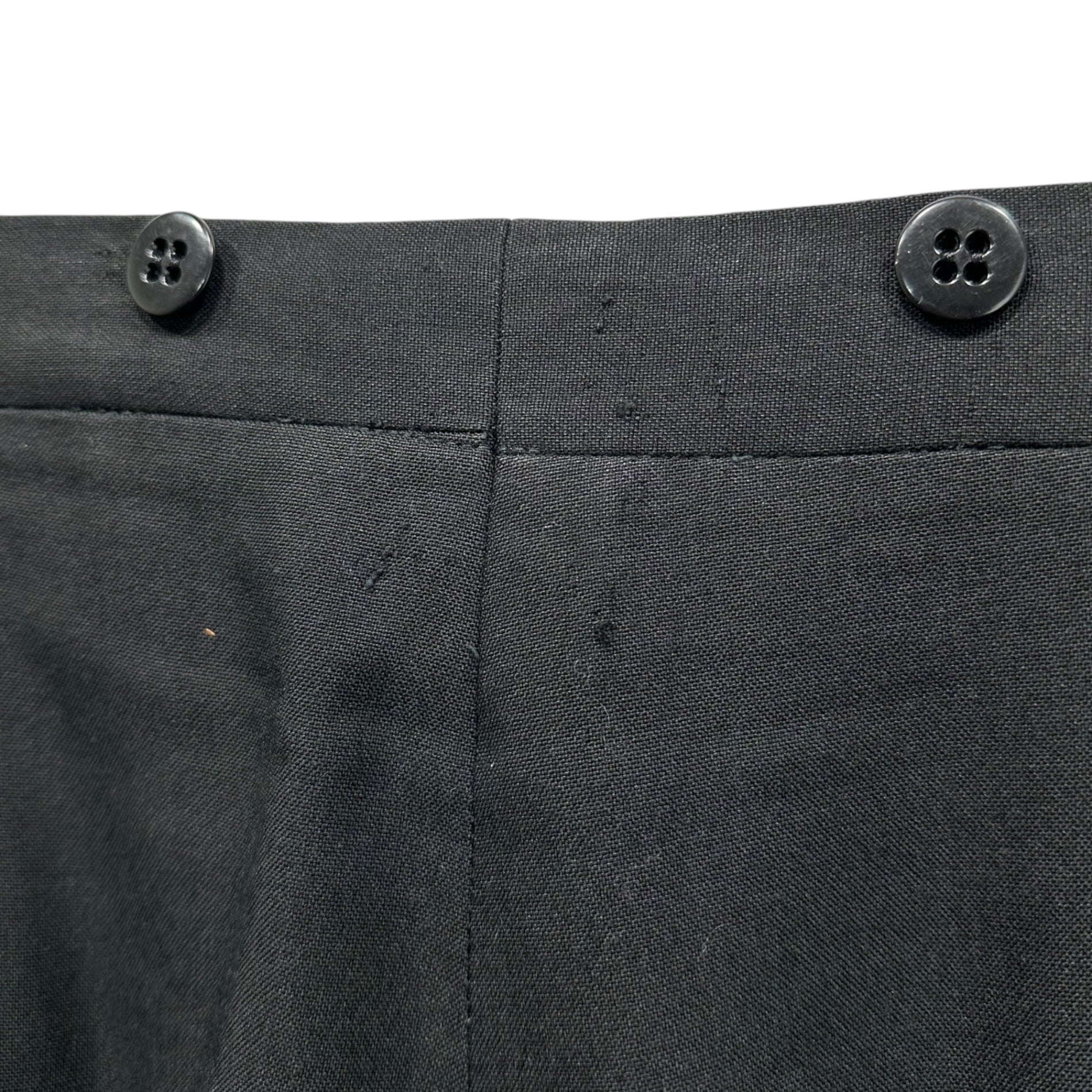 VINTAGE(ヴィンテージ) 60~70's Vintage Slacks Pants ヴィンテージ スラックス パンツ ブラック アルミCONMARジッパー