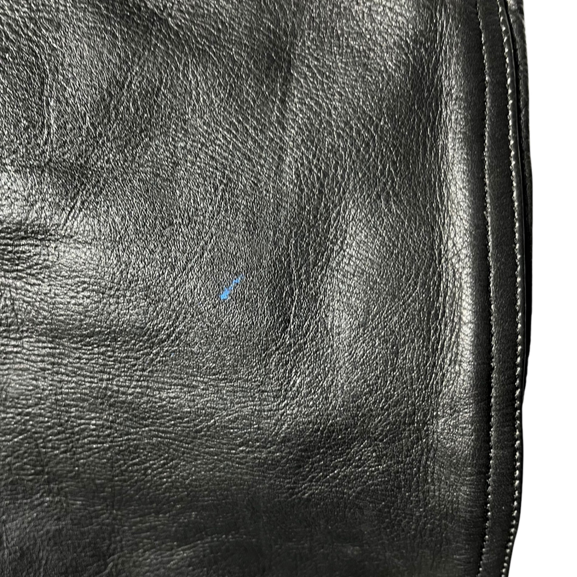 B.B.H.CLOTHING(ビービーエイチクロッシング) Straight cow leather pants ストレート カウレザー パンツ 31 ブラック 本革 牛革 バイカー