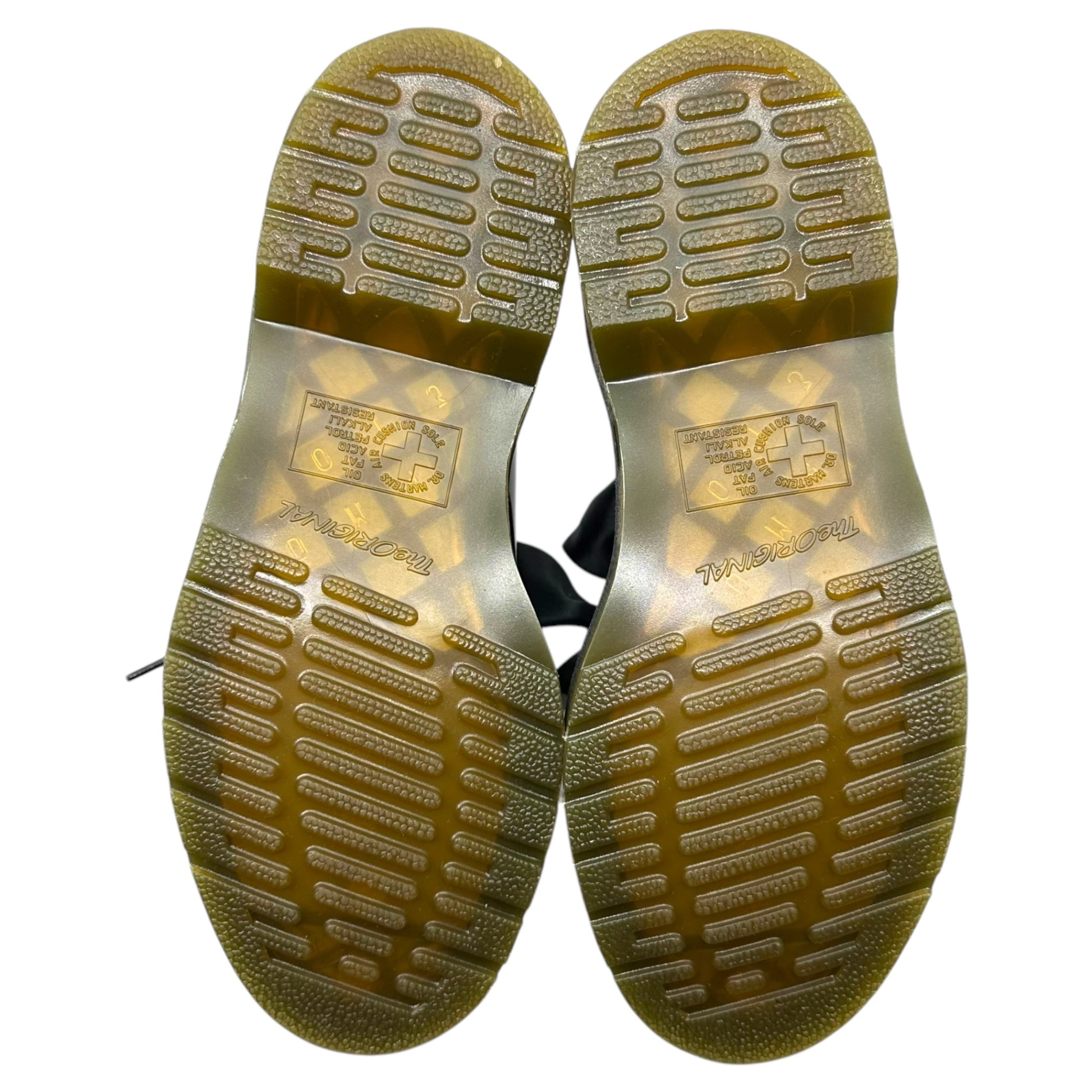 DR.MARTENS×BEAMS(ドクターマーチン×ビームス) PATENT LAMPER パテント レザー 3ホール シューズ リボン 1461B 24cm ブラック Ray BEAMS別注