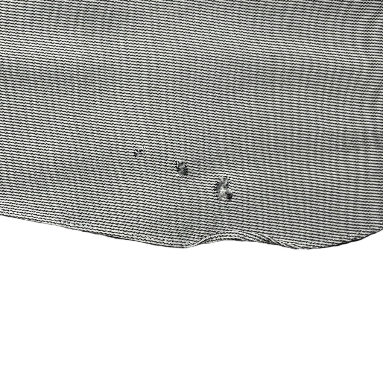 COMME des GARCONS HOMME(コムデギャルソンオム) 80's raglan sleeve rayon shirt ラグランスリーブレーヨンシャツ HB-050180 XL程度 グレー 本人期