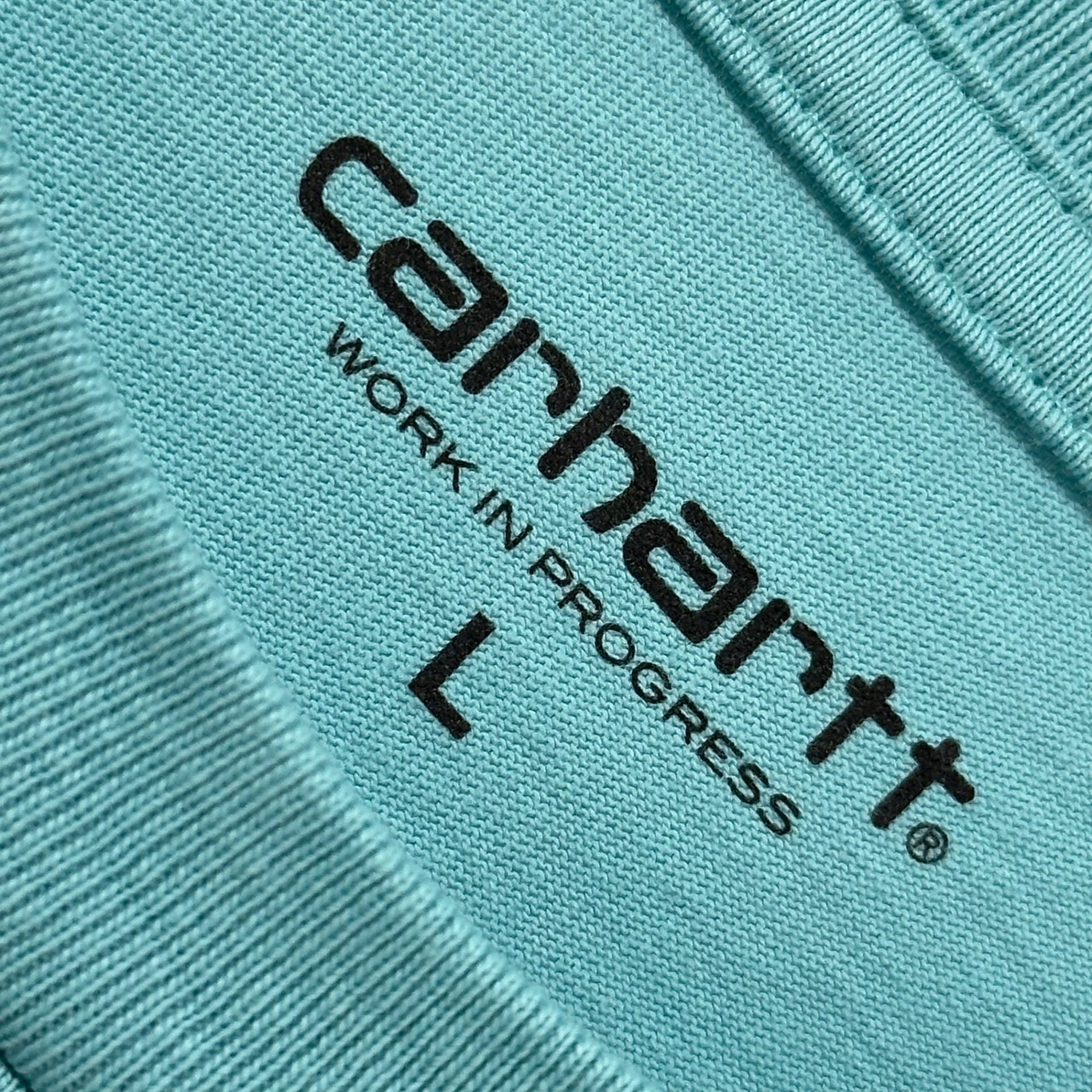 carhartt WIP ×2G (カーハートウィップ×2G) 2020SS S/S POCKET T-SHIRT 半袖 Tシャツ L ライトブルー 2G限定販売 空山基デザインロゴ
