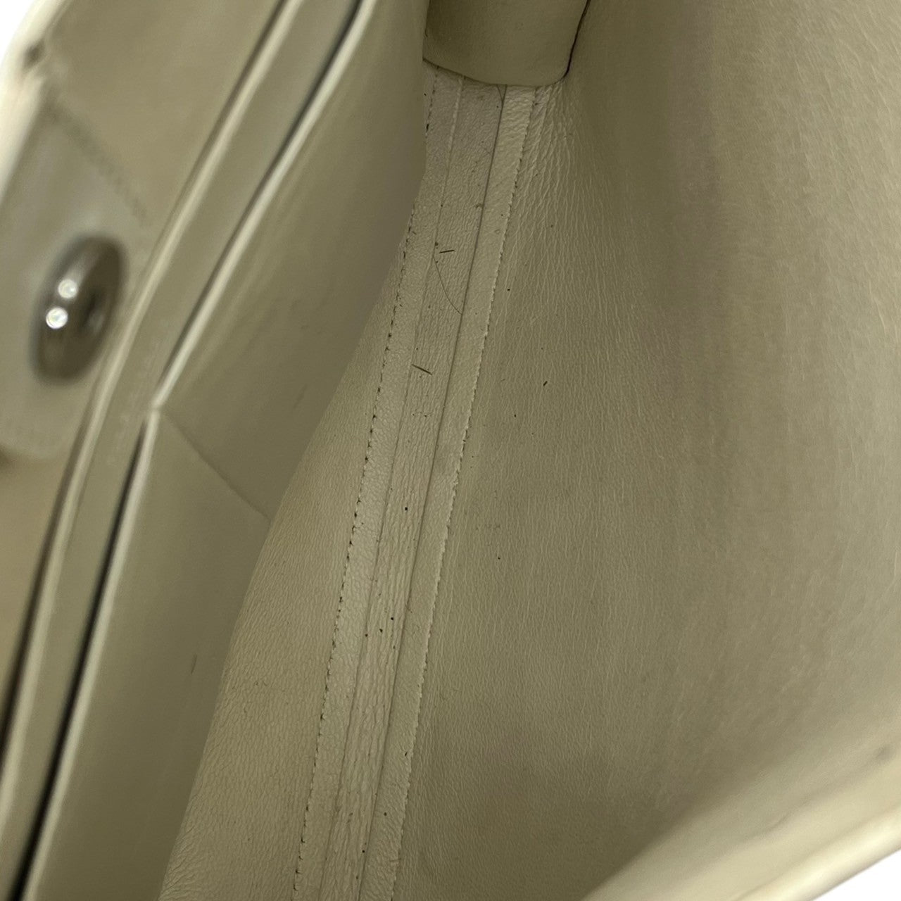 JIL SANDER(ジルサンダー) Tangle midium タングル ミディアム ショルダー バッグ レザー ホワイト