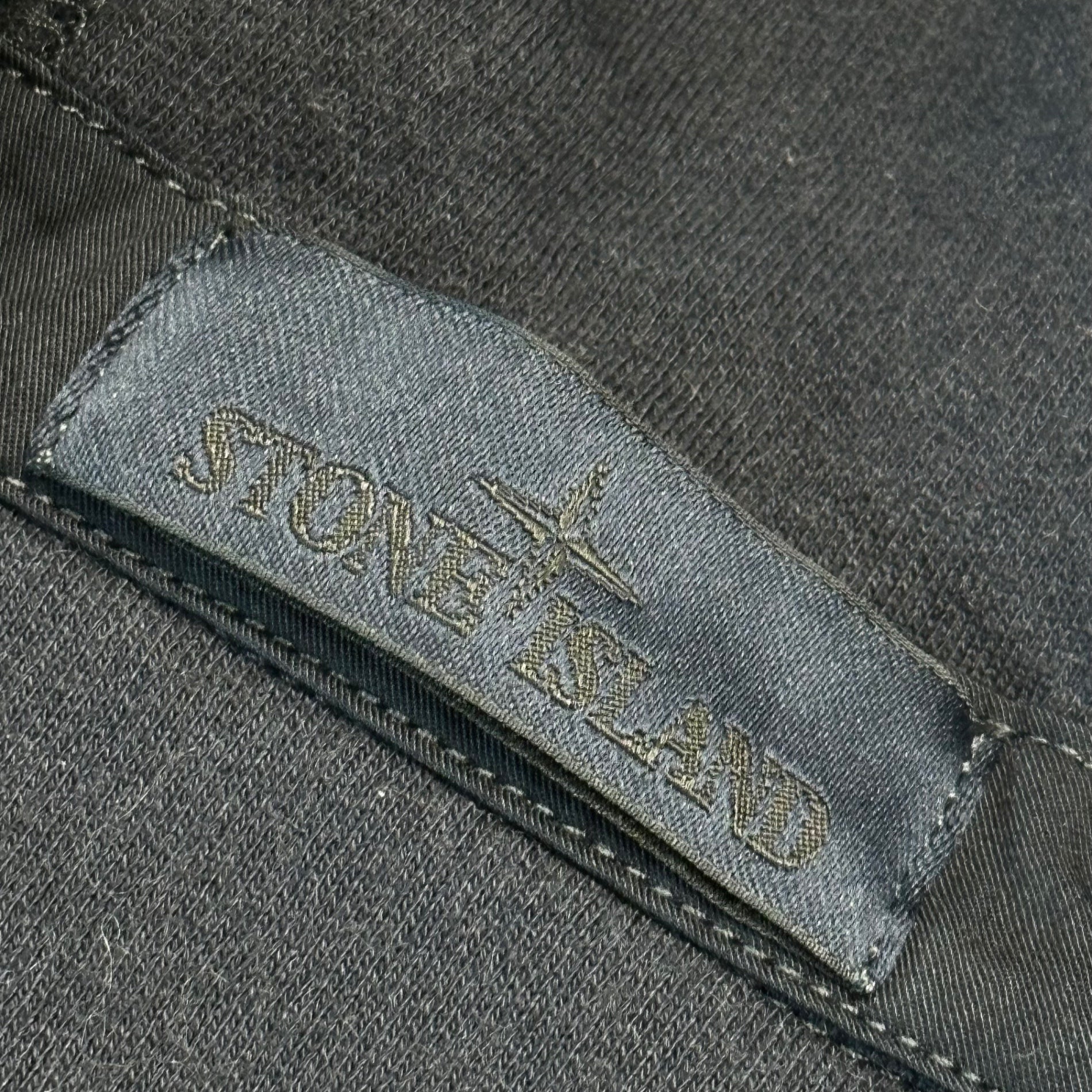 STONE ISLAND(ストーンアイランド) 20AW GHOST PIECE Cotton Wool Hooded Jacket コットン ウール フーデッド ジャケット 7315651F5 XL ネイビー ネイビーワッペン マウンテンパーカー