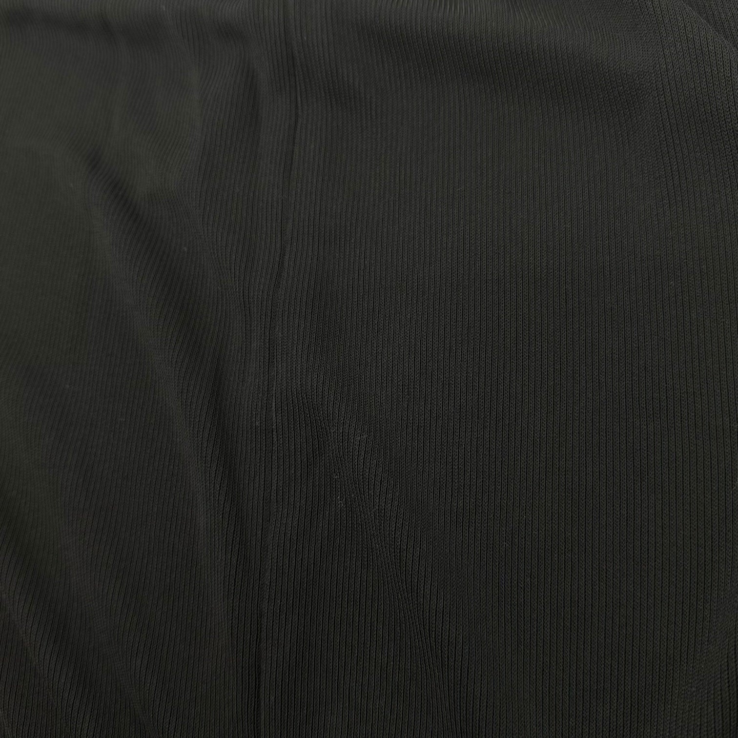 Y's(ワイズ) Side-Zip Tight Long Skirt サイドジップ タイト ロング スカート YL-T65-906 表記無(FREE) ブラック ウエストゴム ストレッチ