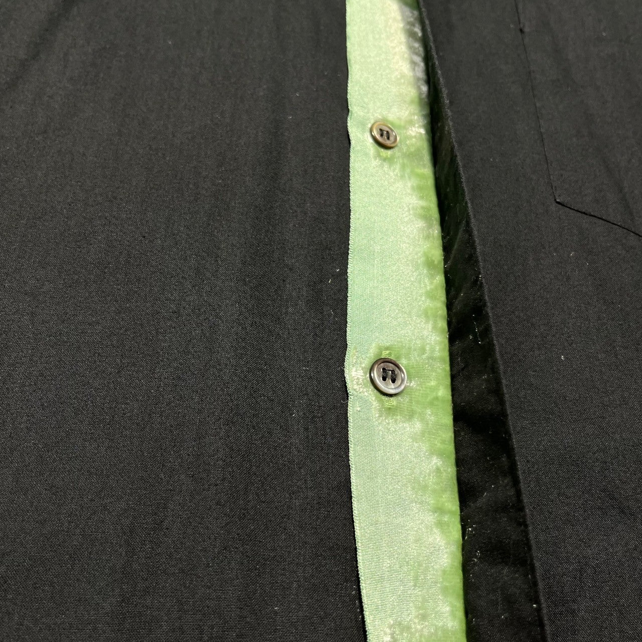 COMME des GARCONS HOMME(コムデギャルソンオム) 90'sベロアテープL/Sシャツ HB-100180 表記なし(L程度) ブラック AD1997 田中オム