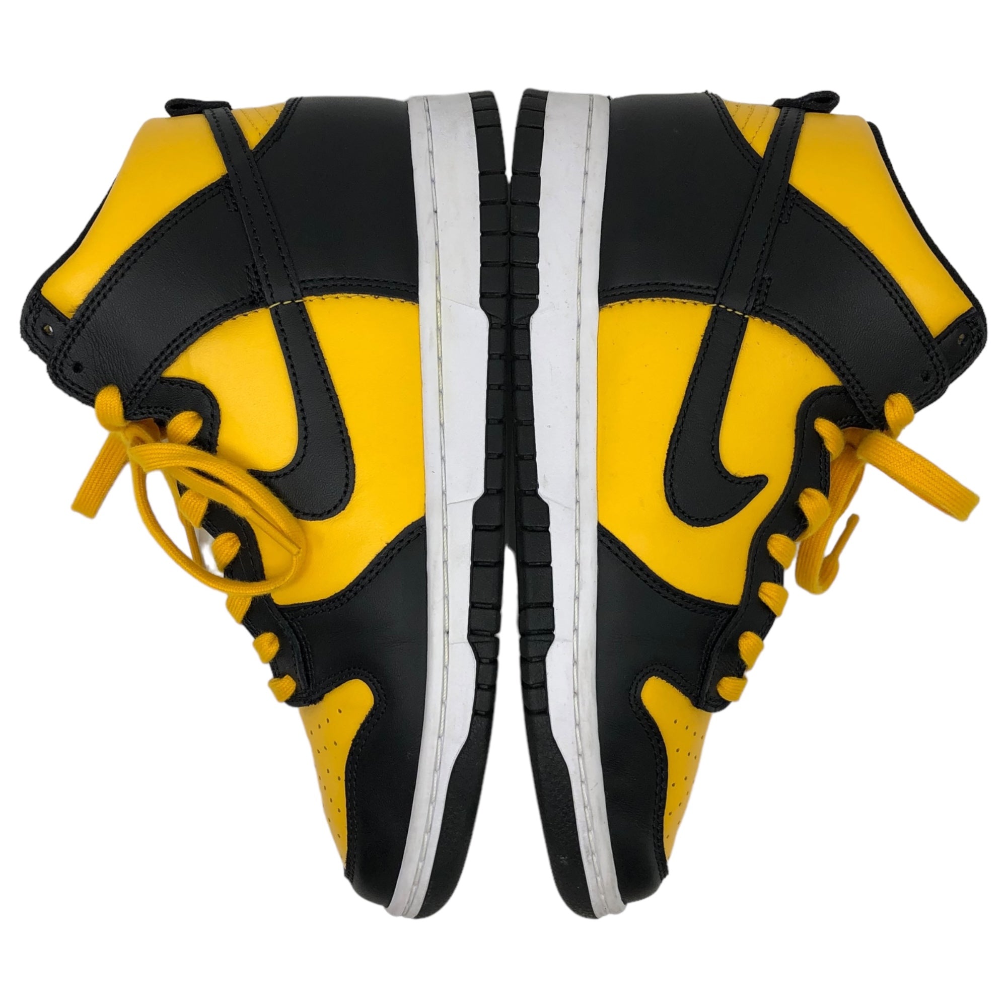 NIKE(ナイキ) Dunk High "University Gold and Black" ダンク ハイ DD1399-700 25.5cm ユニバーシティゴールド/ホワイト/ハバネロレッド/ブラック ハイカット スニーカー