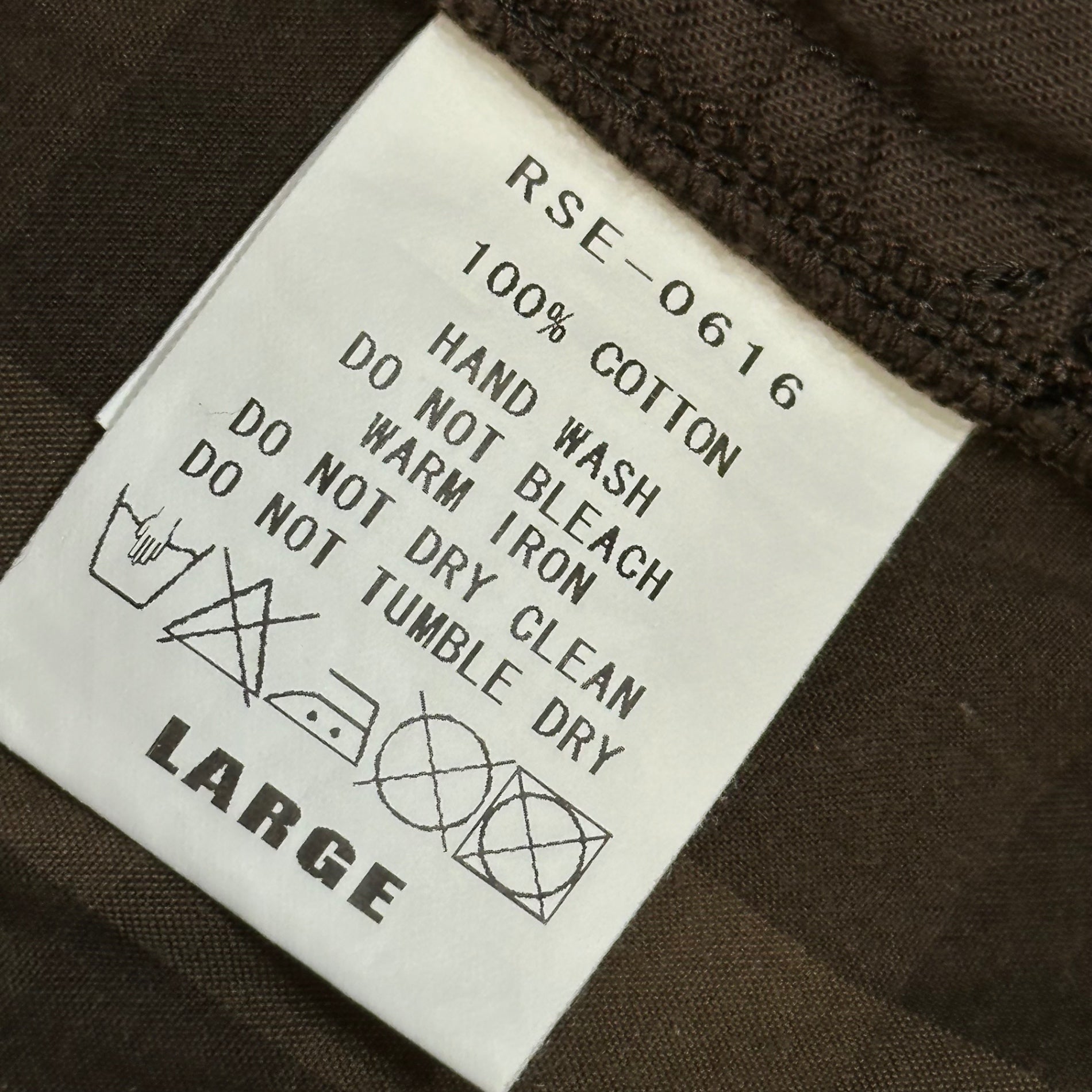 RESONATE GOODENOUGH(リゾネイトグッドイナフ) 00's Tartan check shorts タータンチェック ハーフパンツ ショーツ RSE-0616 L ダークブラウン