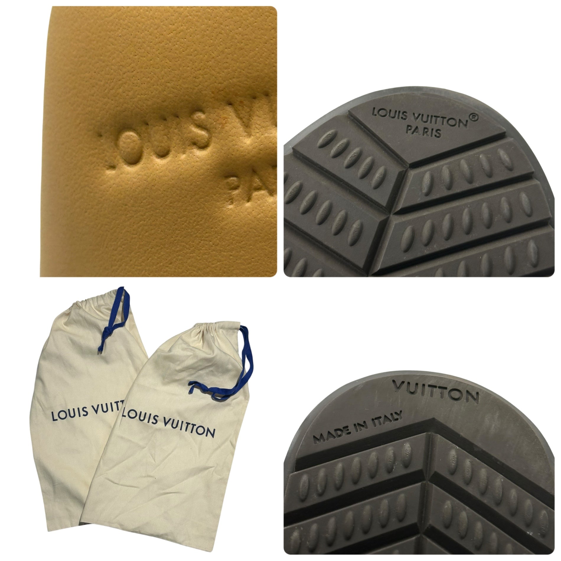 LOUIS VUITTON(ルイヴィトン) 25AW × NIGO Butter Soft Monogram ニゴー バター ソフト モノグラム スニーカー 1AIKVF 8(26.5cm程度) ブラウン 現行品