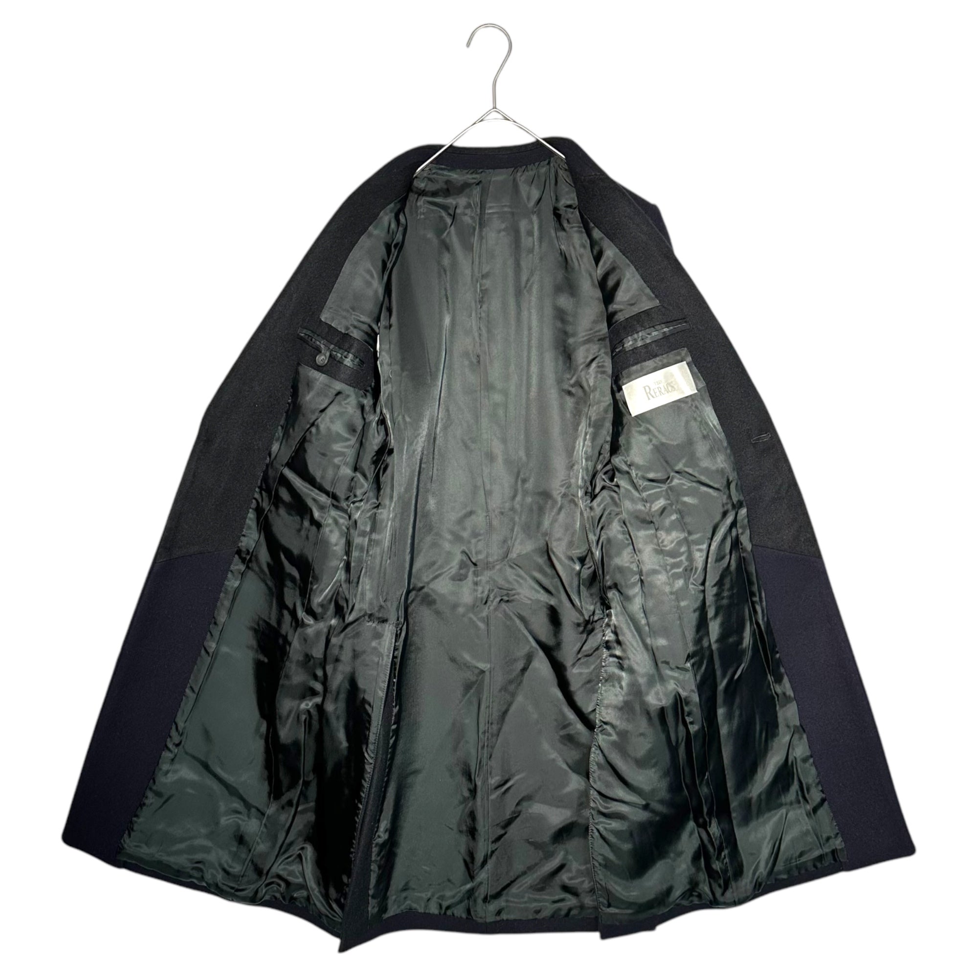 THE RERACS(ザリラクス) メルトン チェスター コート S ネイビー