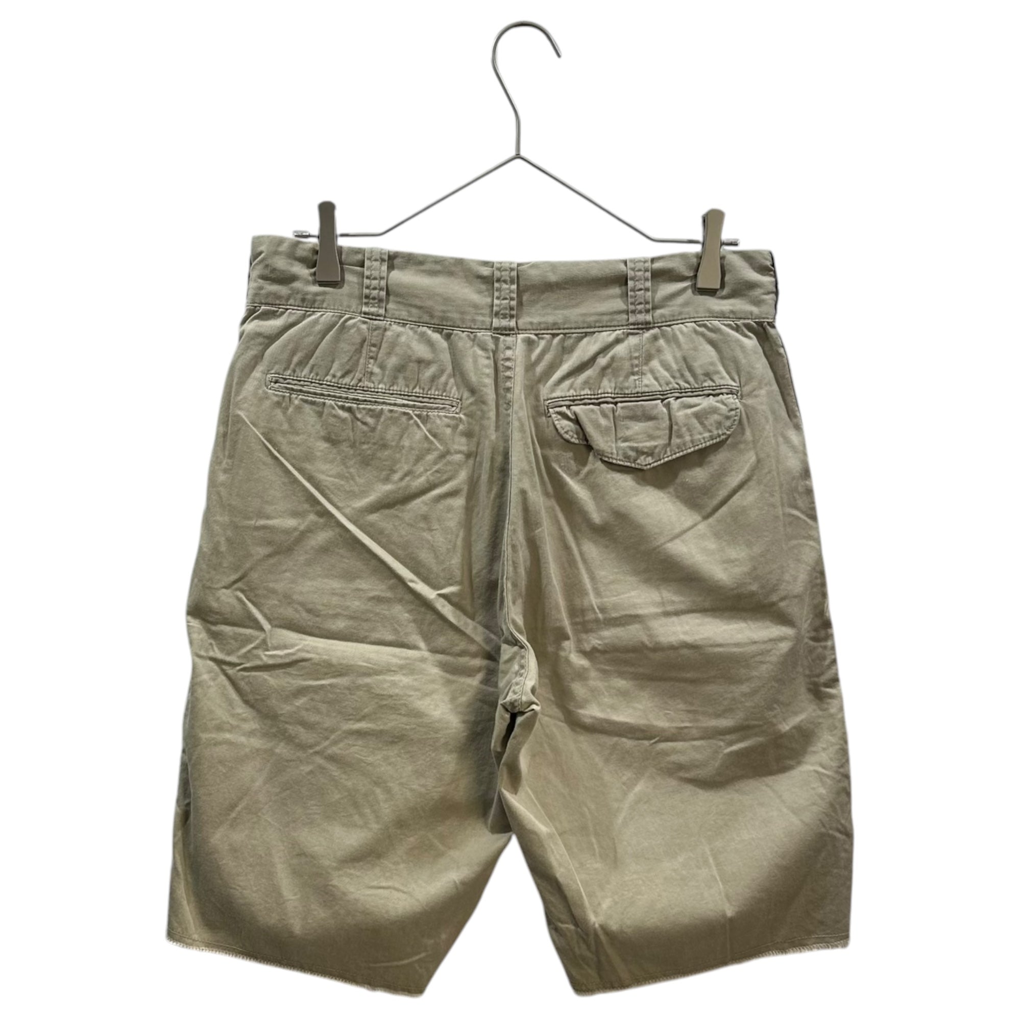 GOODENOUGH(グッドイナフ) 00's Button-fly chino shortsボタンフライ チノ ショートパンツ M アイボリー