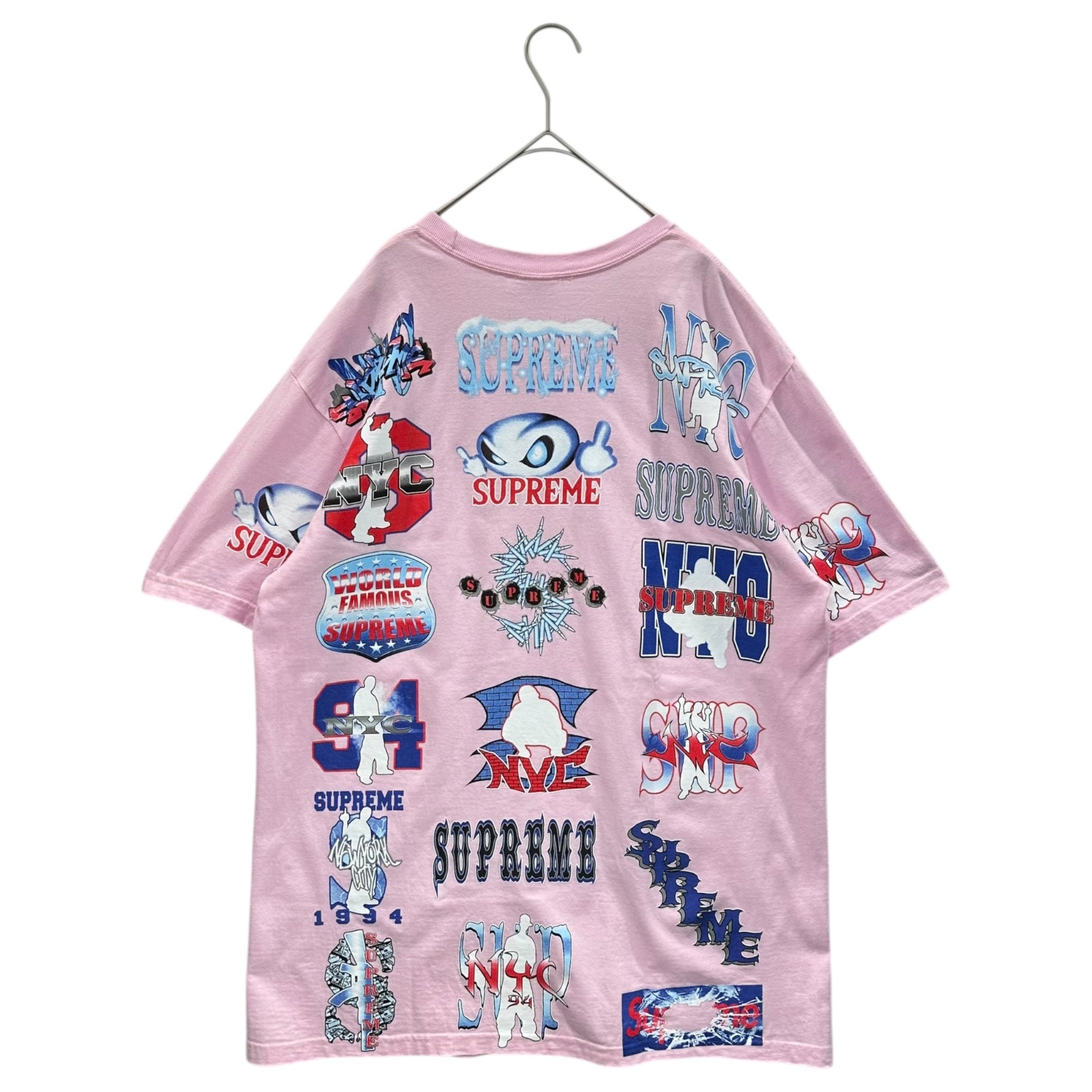 SUPREME(シュプリーム) 26SS Flash Tee フラッシュ Tシャツ プリント L ピンク