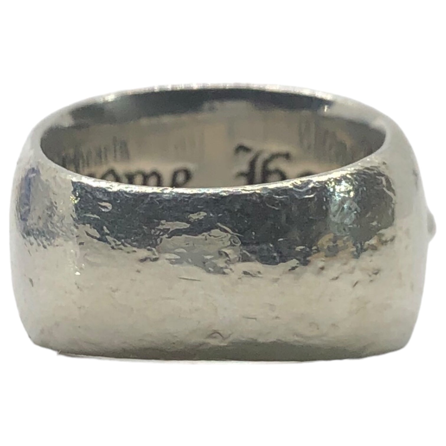 CHROME HEARTS(クロムハーツ) FLORAL CROSS RING フローラル クロス リング silver 925 12.5号 重さ:15.9g シルバー インボイス付