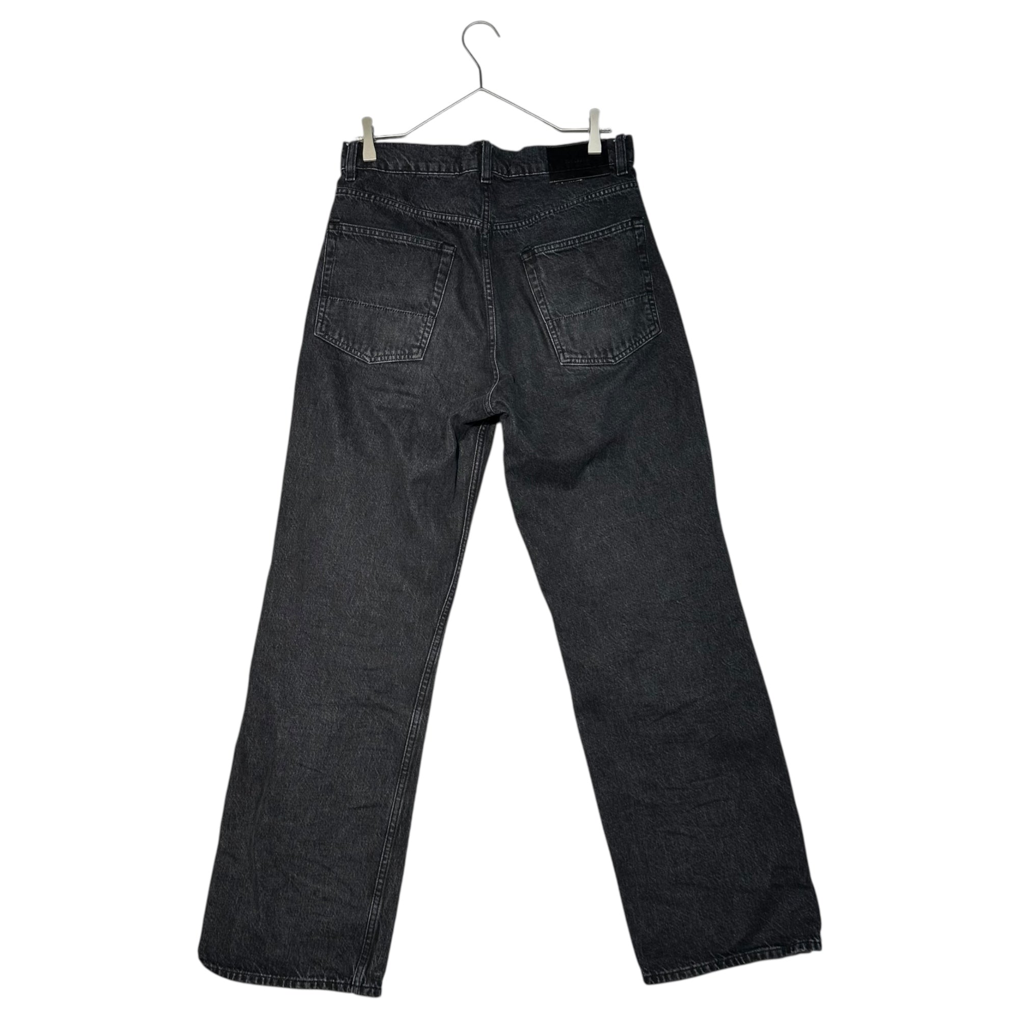 OUR LEGACY(アワーレガシー) THIRD CUT-Supergrey Wash サード カット スーパーグレーウォッシュ M4195TS 28 ブラック ブラック ストレート デニム パンツ