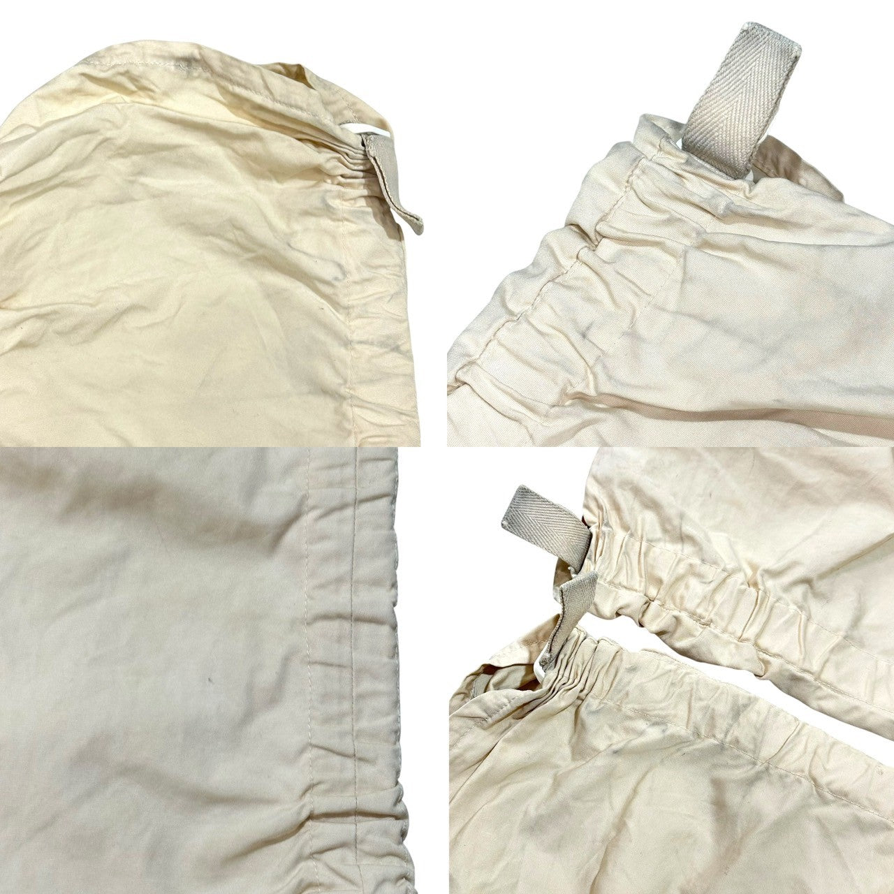 COMME des GARCONS JUNYA WATANABE(コムデギャルソンジュンヤワタナベ) 03SS Archive Asymmetrical Bondage Pants パラシュート期 アシンメトリー ボンテージ パンツ S ベージュ