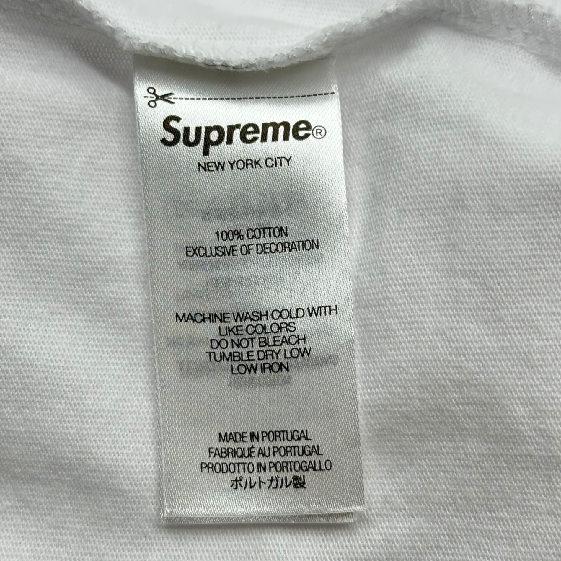 SUPREME(シュプリーム) 25SS Small Box L/S Tee スモール ボックスロゴ 長袖 Tシャツ ロンT L ホワイト×レッド