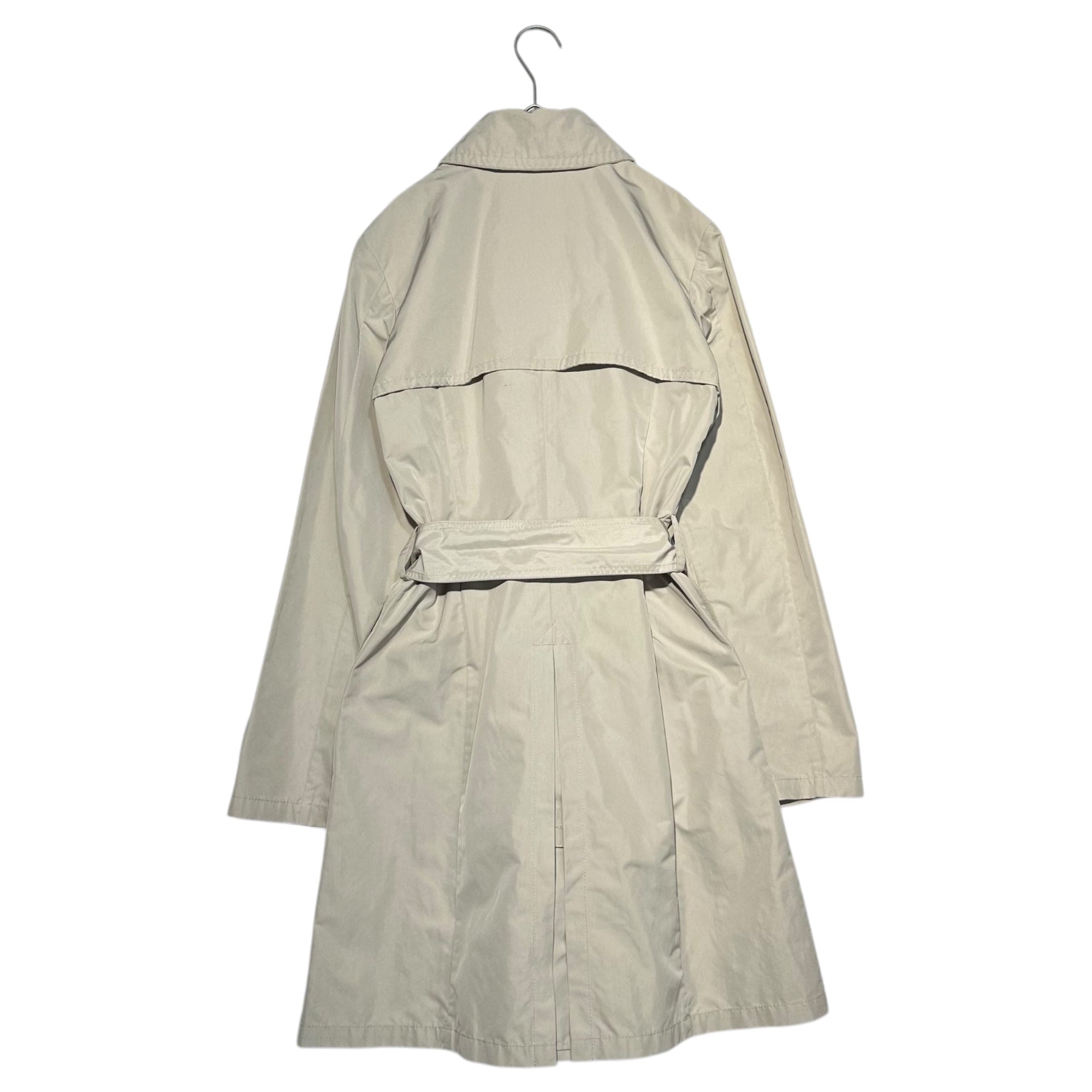 MONCLER(モンクレール) Nylon trench coat ナイロン トレンチ コート 0(S程度) アイボリー