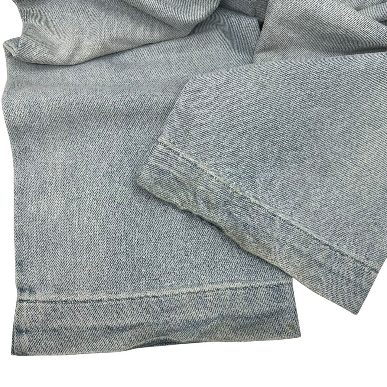 YARDSALE(ヤードセール) YS LOGO Tapered denim pants ロゴ テーパード デニム パンツ S ライトインディゴ