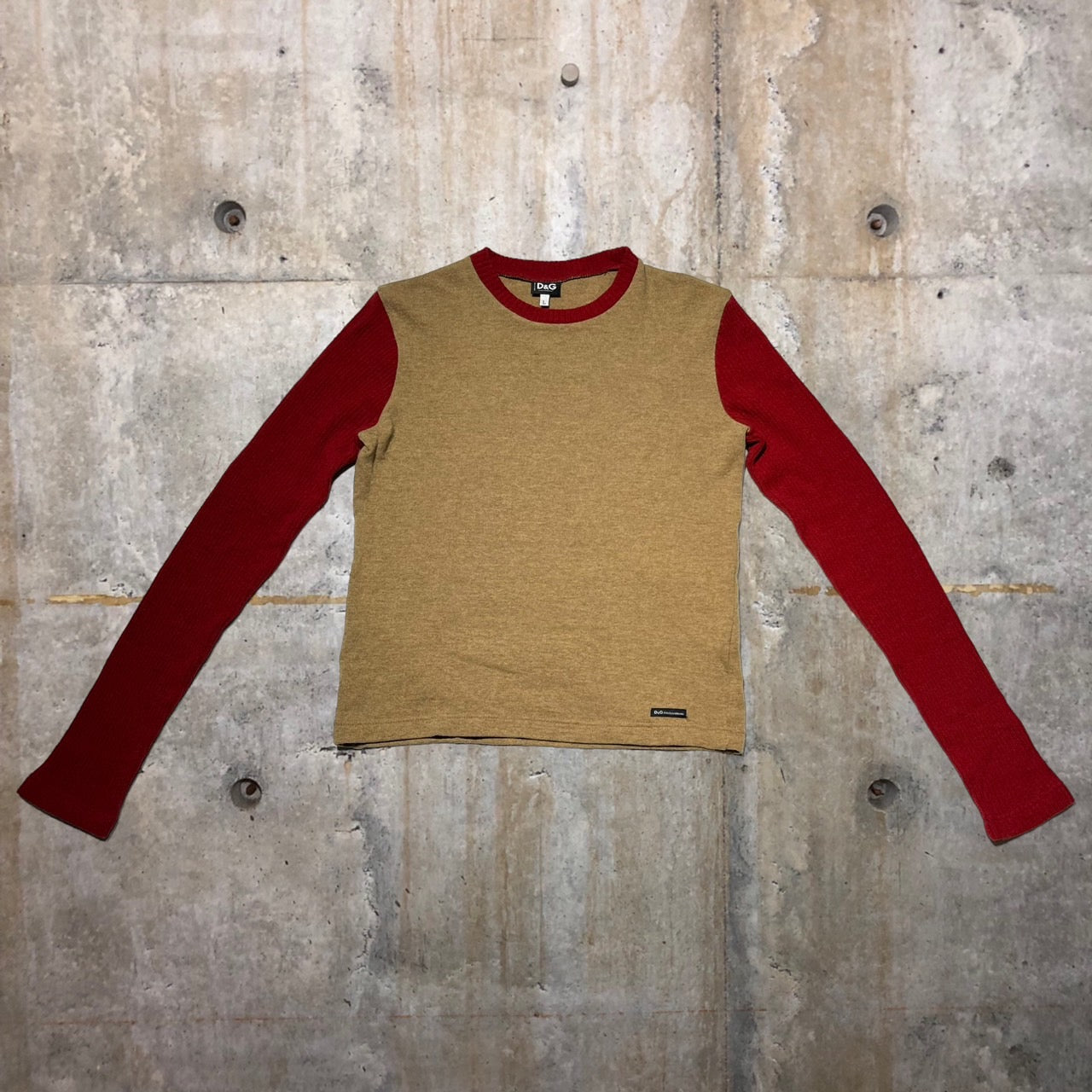 D&G DOLCE&GABBANA(ディーアンドジードルチェ&ガッバーナ) 切替リブ  