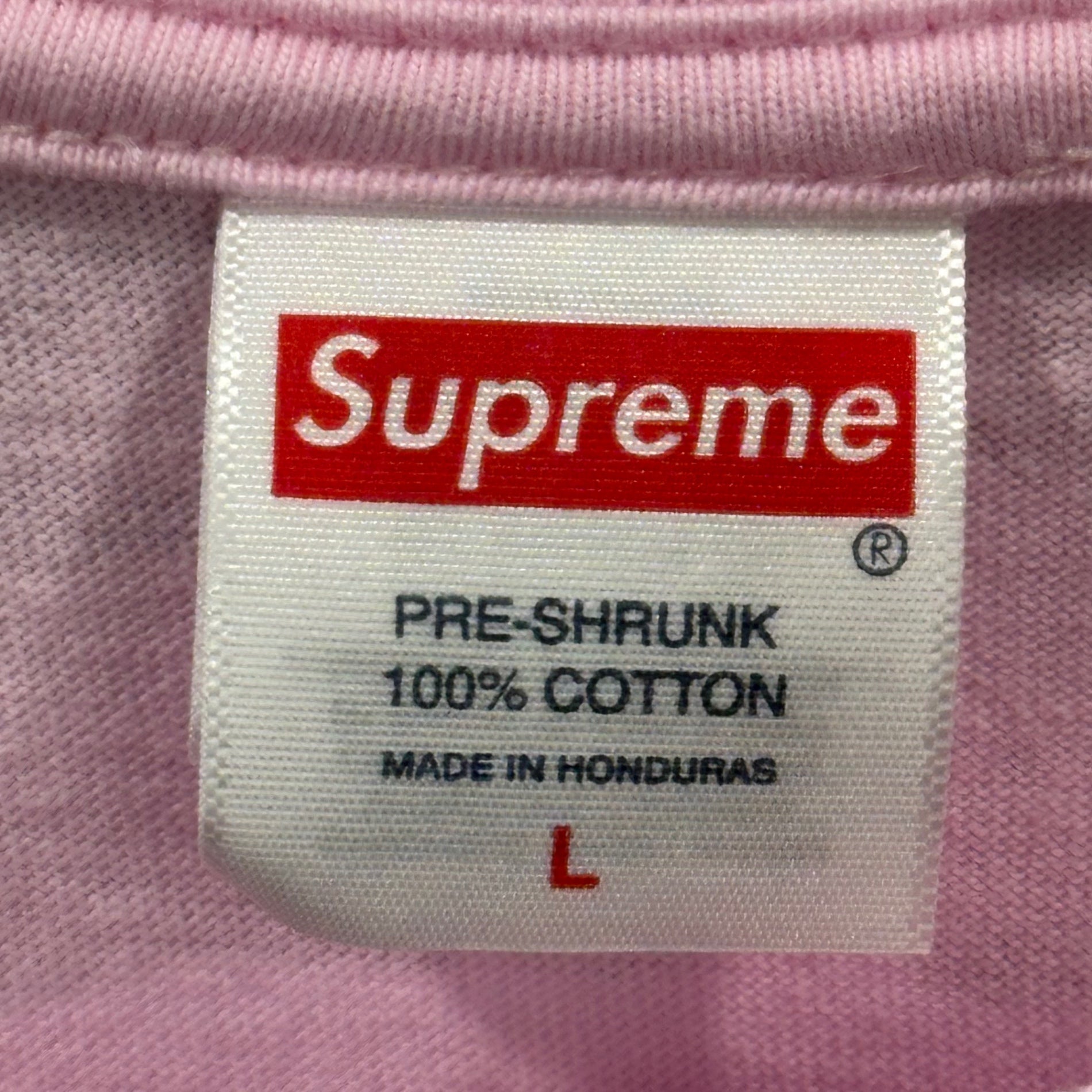 SUPREME(シュプリーム) 26SS Flash Tee フラッシュ Tシャツ プリント L ピンク