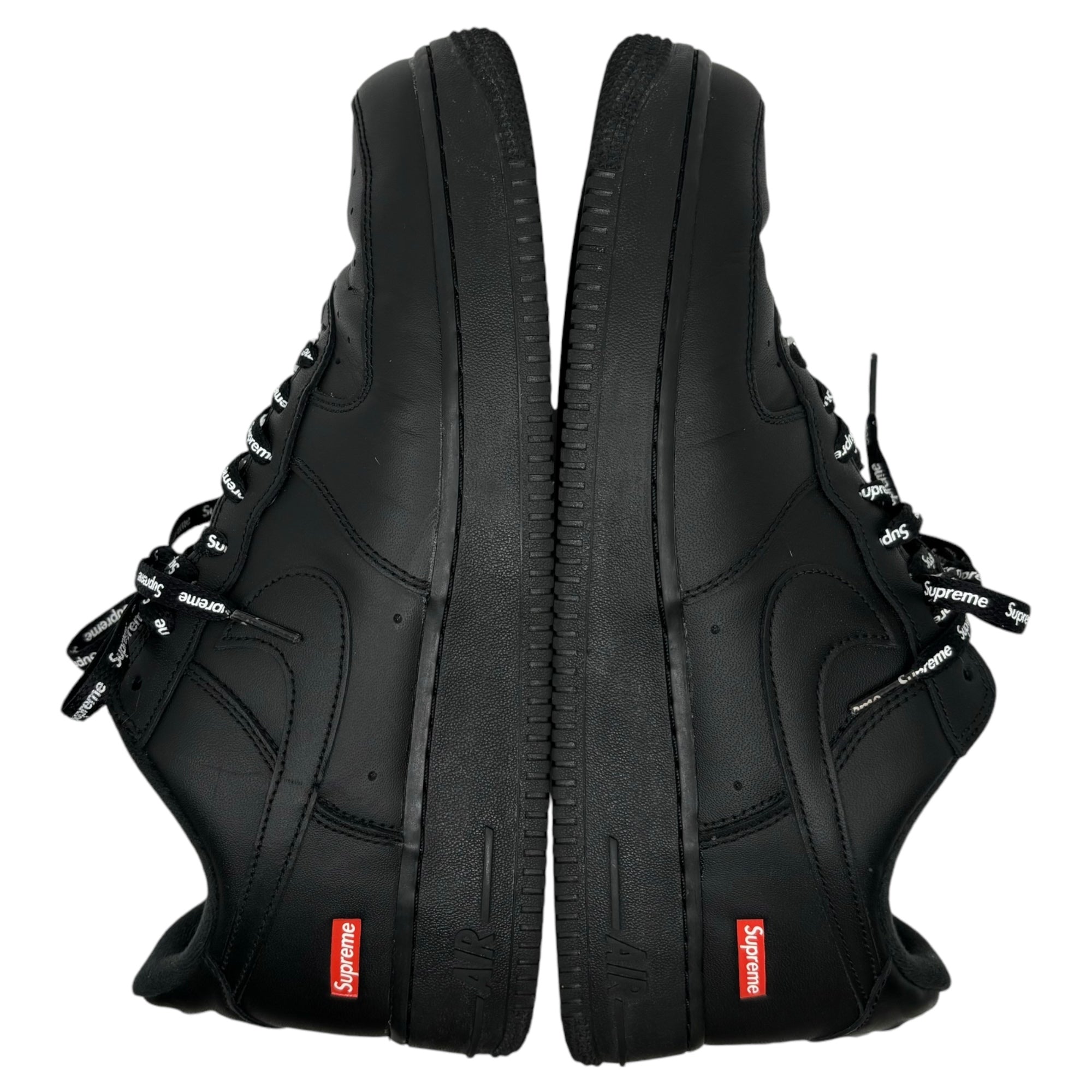 NIKE×SUPREME(ナイキ×シュプリーム) AIR FORCE 1 LOW エアフォース 1 ロー CU9225-001 28cm ブラック コラボ 箱付き ローカット スニーカー