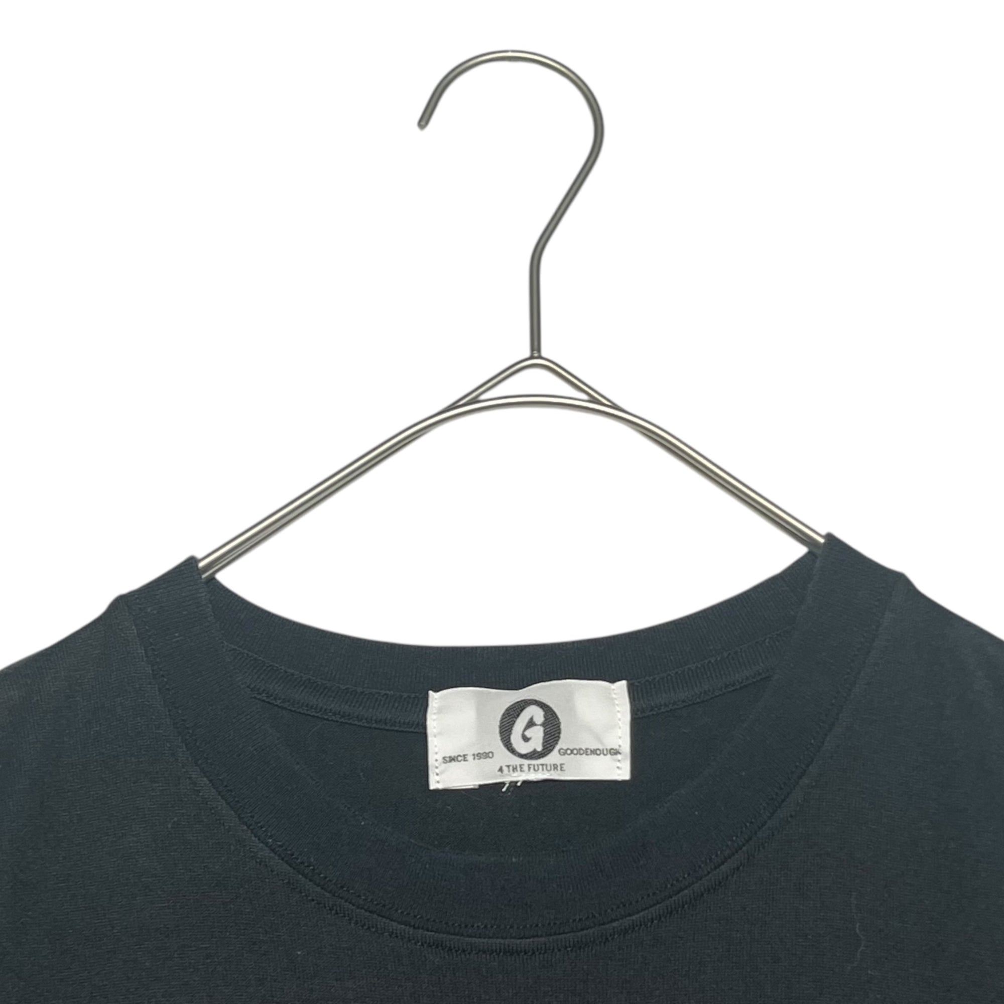 GOODENOUGH(グッドイナフ) 15SS REACTIVE TEE リアクティブ Tシャツ 90年代復刻 GE-157010 ブラック 品質表示タグ無