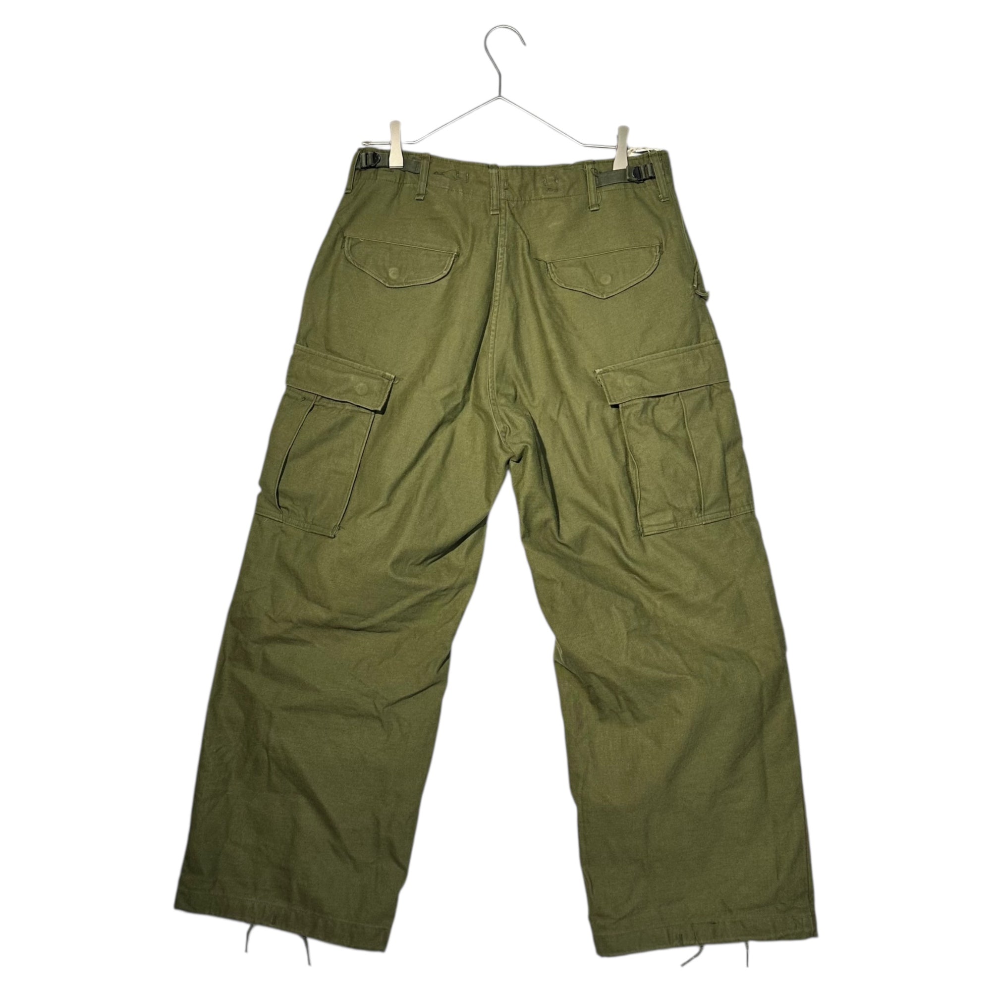US ARMY(アメリカ軍) 70's M-65 cargo pants カーゴ パンツ ミリタリー 8415-782-2950 S カーキ 70年代 ヴィンテージ 72年製 WINFIELD社製