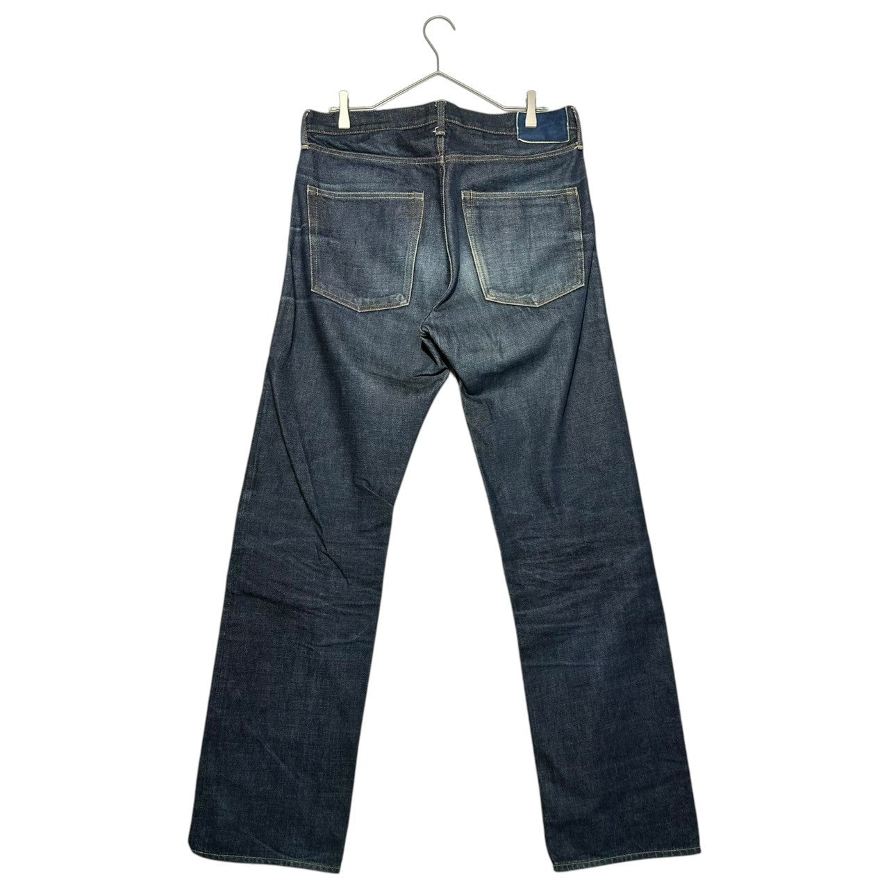VISVIM(ビズビム/ヴィズヴィム) SOCIAL SCULPTURE 01 UNWASHED DENIM PANTS ソーシャル スカルプチャー ウォッシュド デニム パンツ 0112205005001 W34 × L32 インディゴ