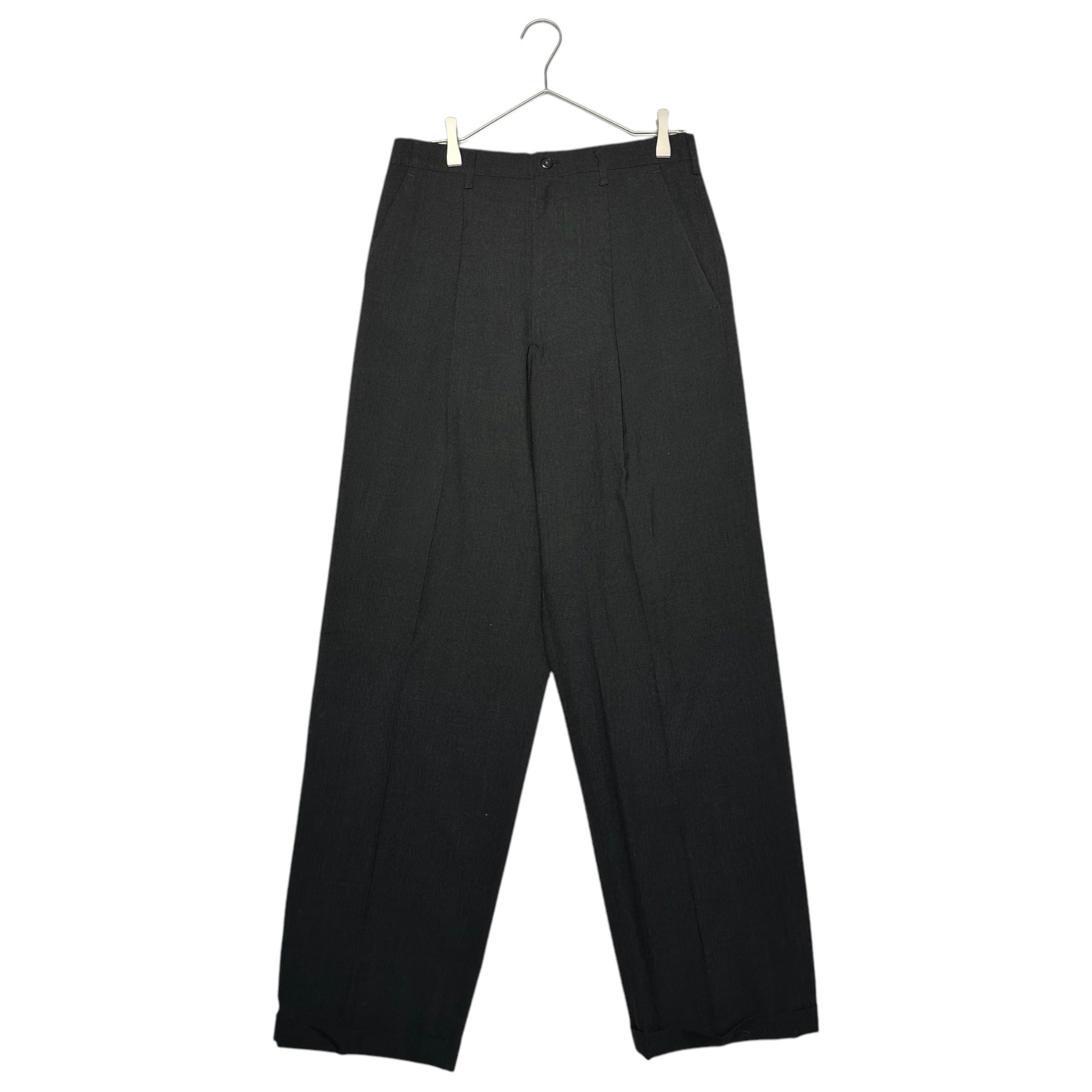 Y's for men(ワイズフォーメン) 80's 2B SET UP JACKET PANTS 80年代 2ボタン セットアップ ジャケット パンツ スーツ M ブラック