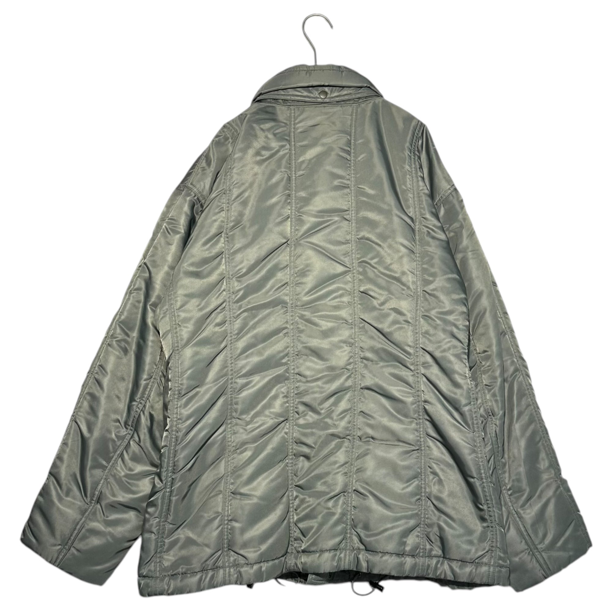 ISSEY MIYAKE MEN(イッセイミヤケメン) 01AW Archive Tech Nylon Parachute Jacket アーカイブ テック ナイロン パラシュート ジャケット ME13FD083 3(L程度) グレーカーキ
