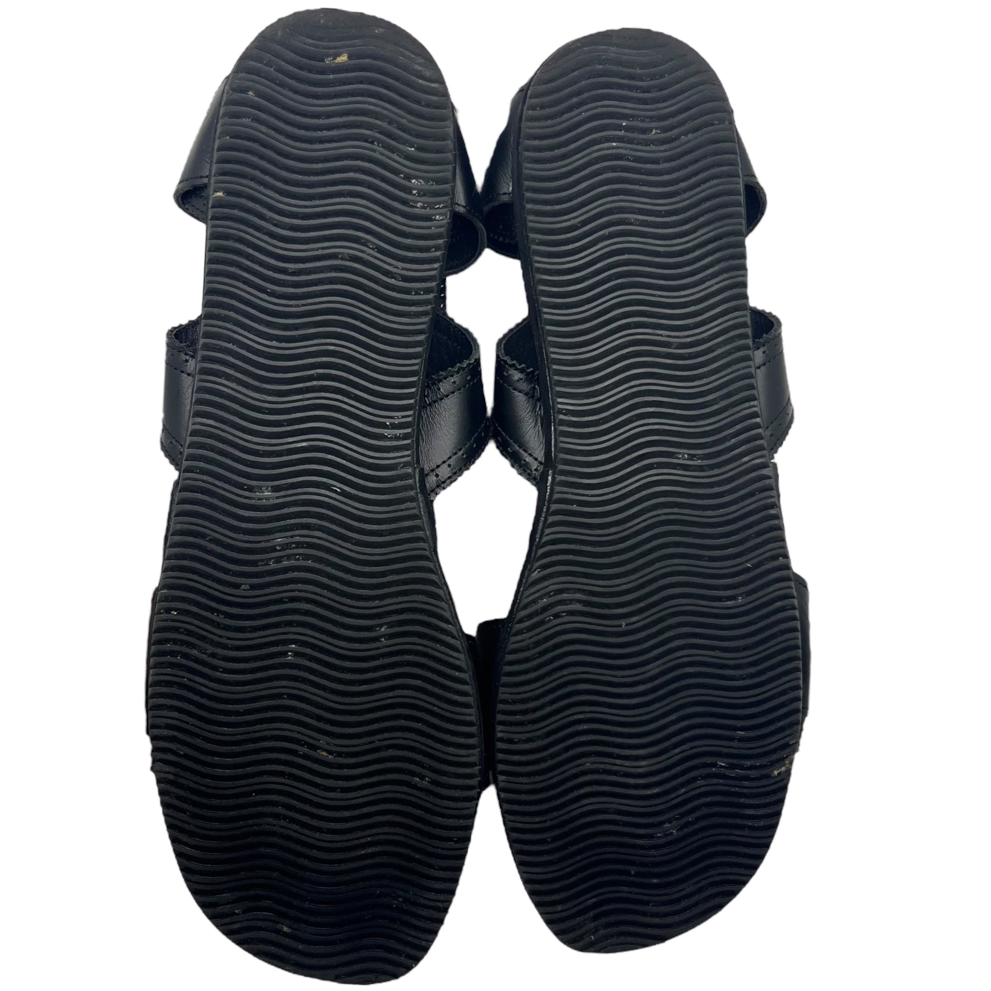 yoshio kubo(ヨシオクボ) レザー レースアップ サンダル 表記無し ブラック