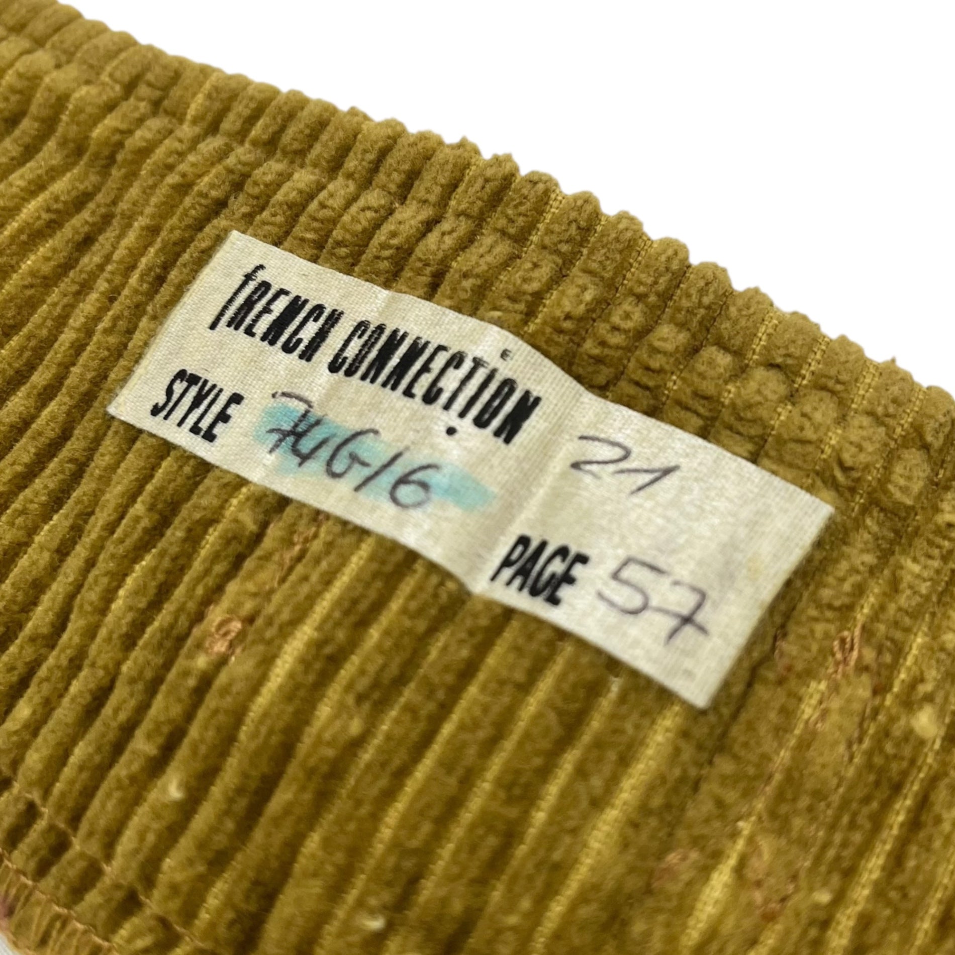 Euro vintage(ヨーロッパヴィンテージ) コーデュロイ素材のジョッパーズ切替パンツ M~L程度 ブラウン